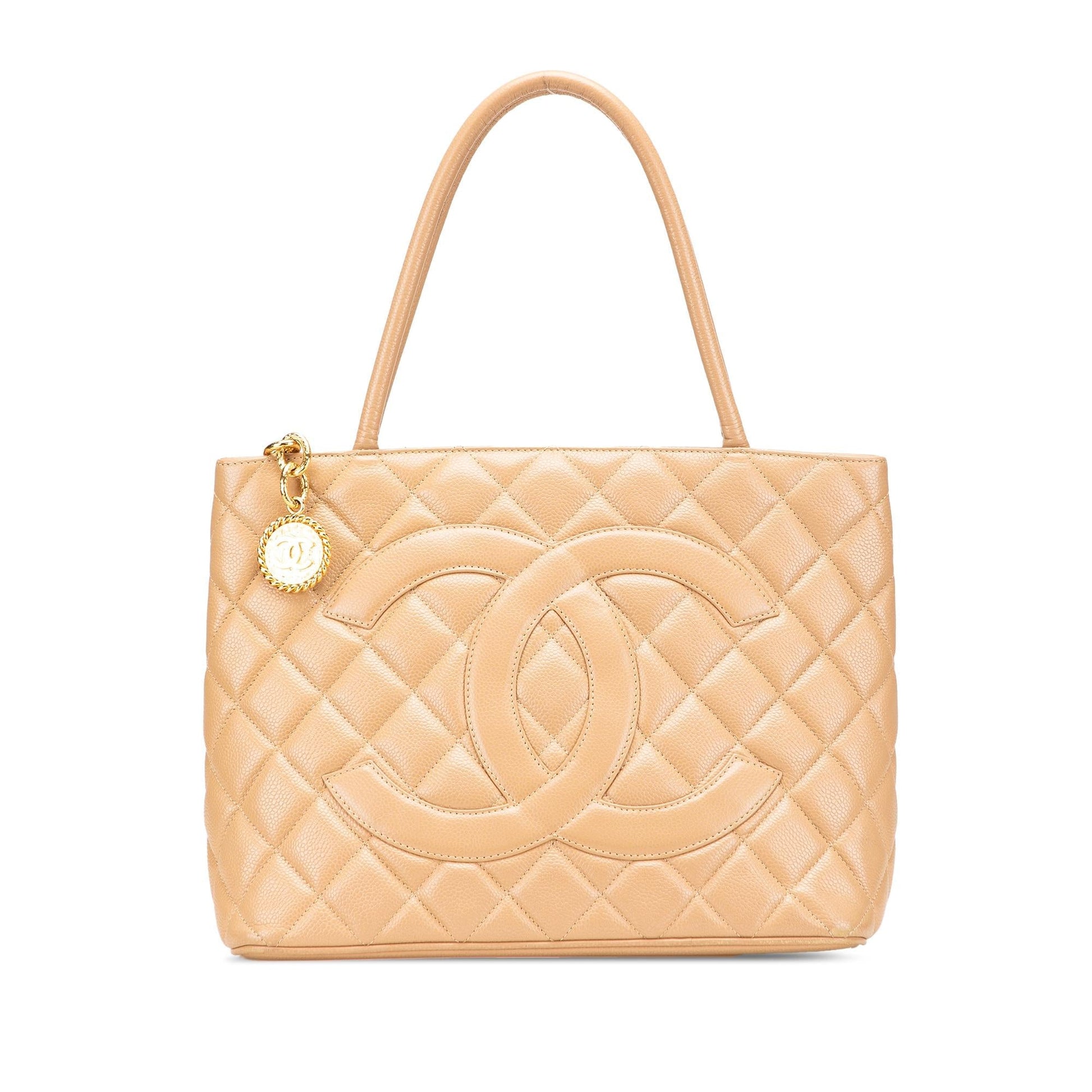 Chanel Caviar Medallion Tote Bag Tote 1