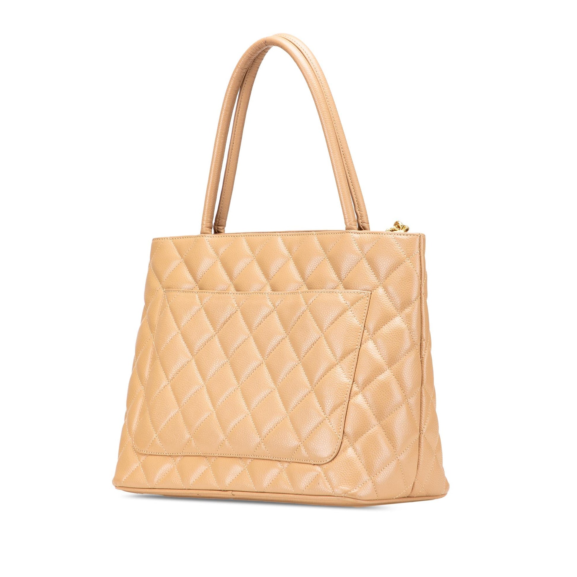 Chanel Caviar Medallion Tote Bag Tote 1