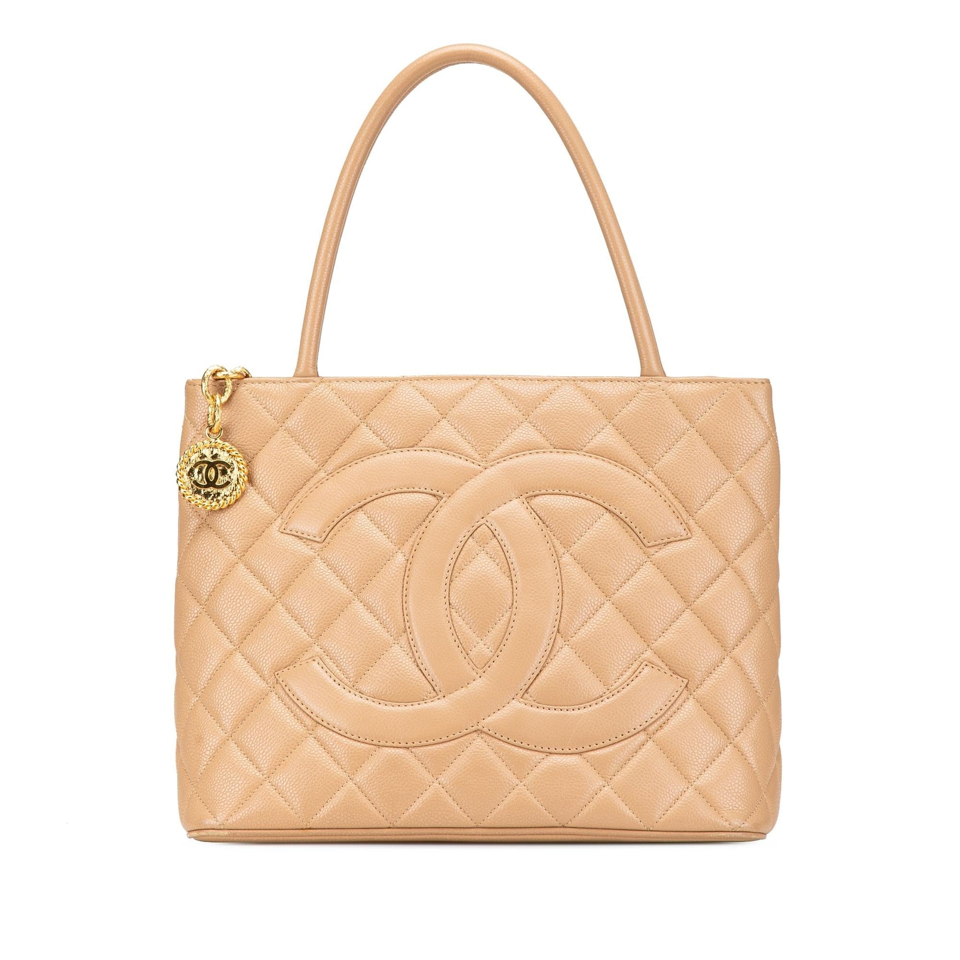 Chanel Caviar Medallion Tote Bag Tote 4