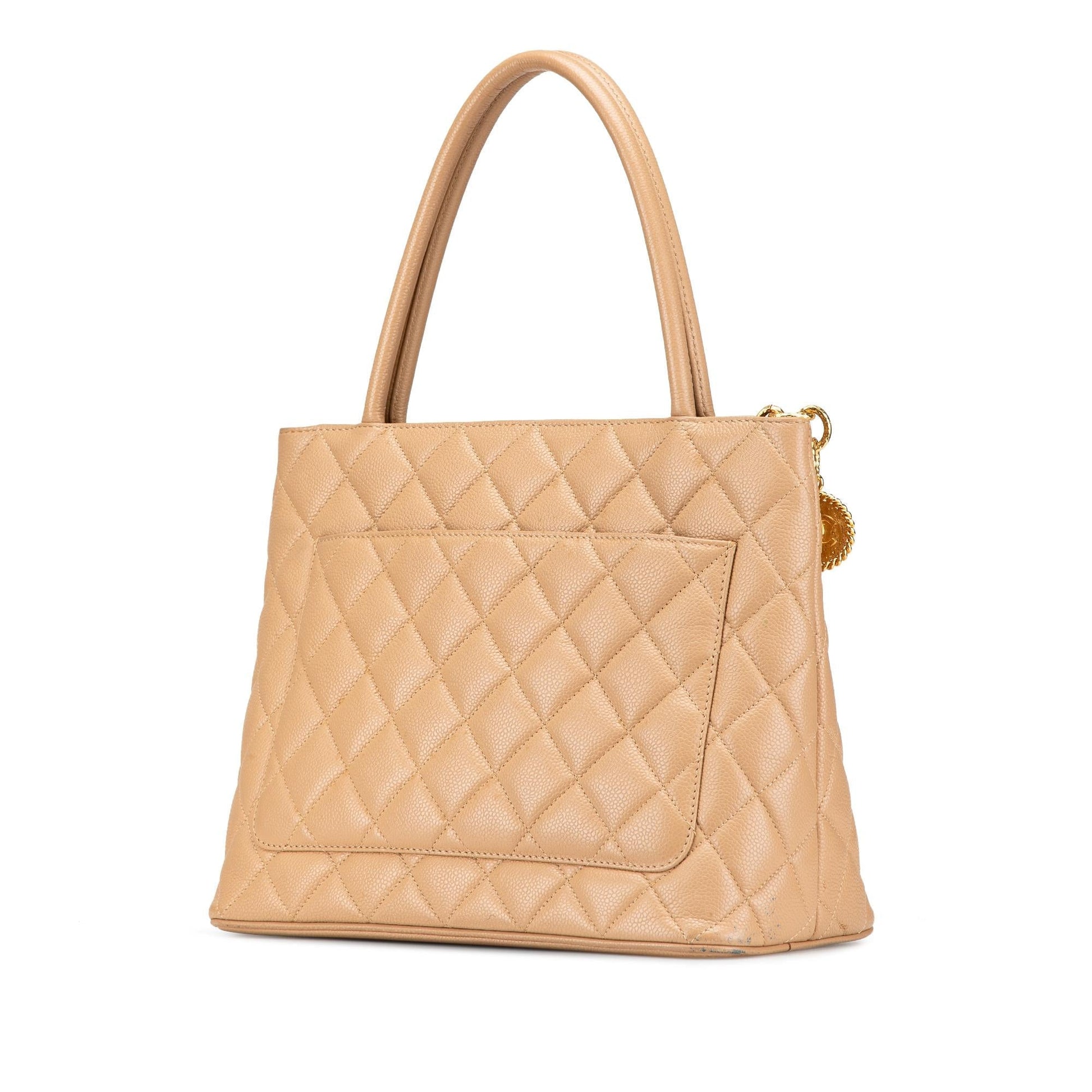 Chanel Caviar Medallion Tote Bag Tote 4