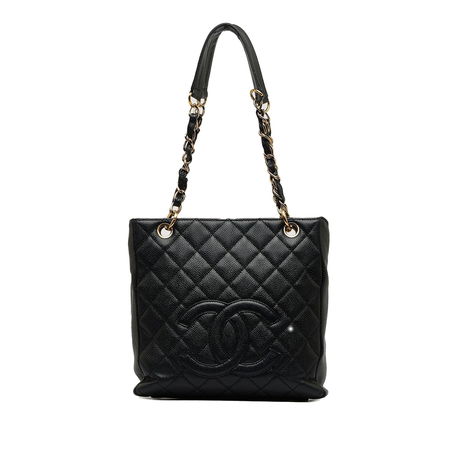 Chanel Caviar Petite Shopping SHG-ivSuzo Tote Bag