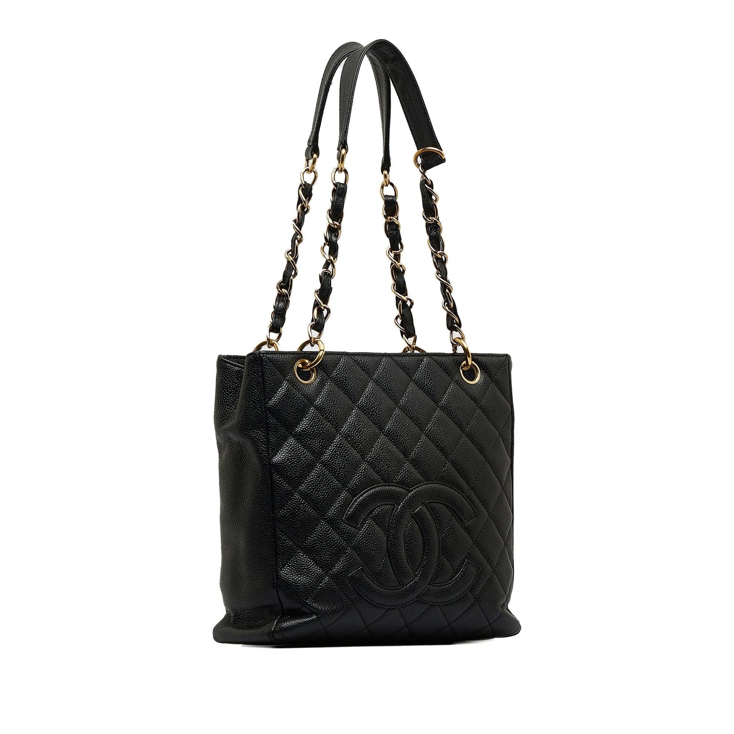 Chanel Caviar Petite Shopping SHG-ivSuzo Tote Bag