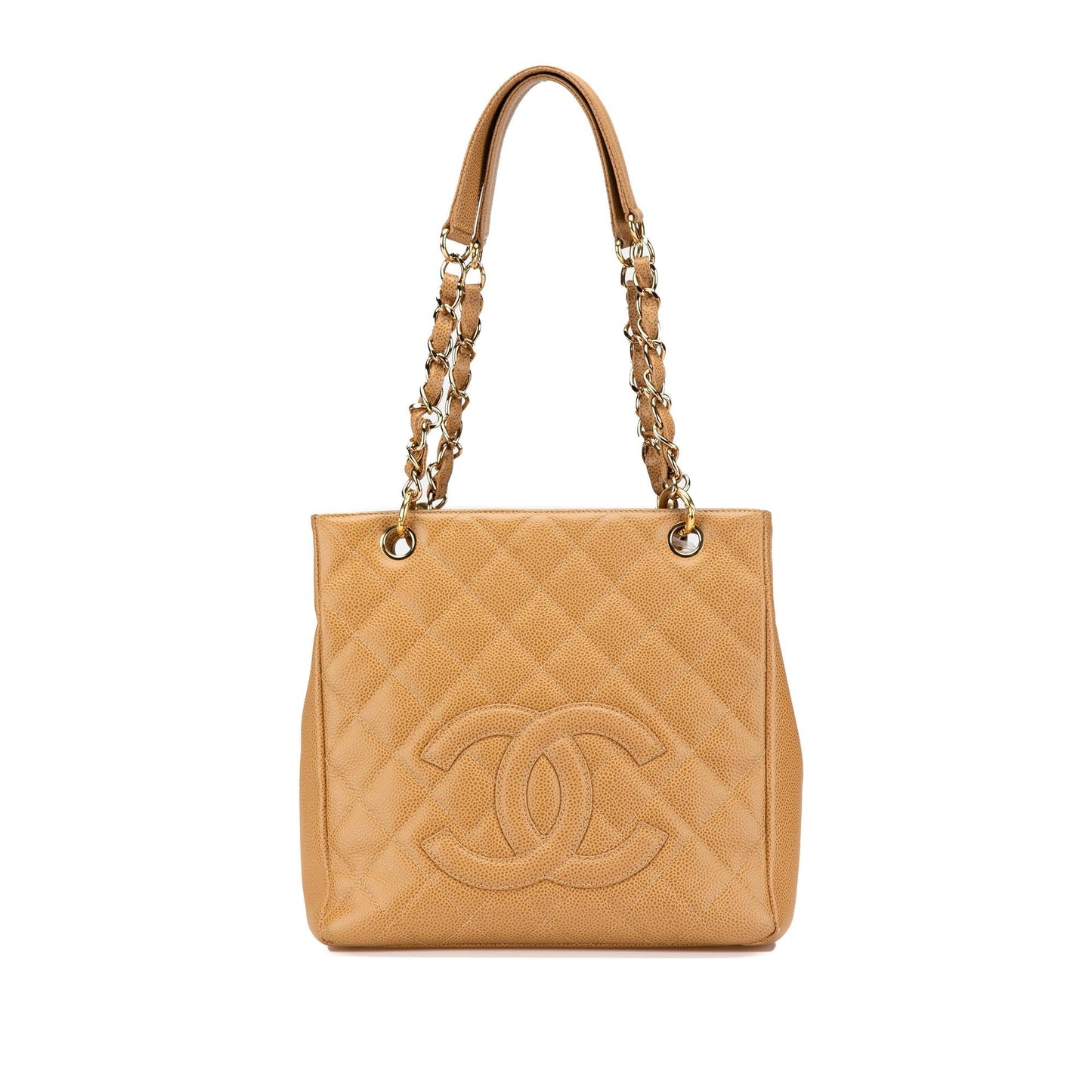 Chanel Caviar Petite Shopping Tote Bag