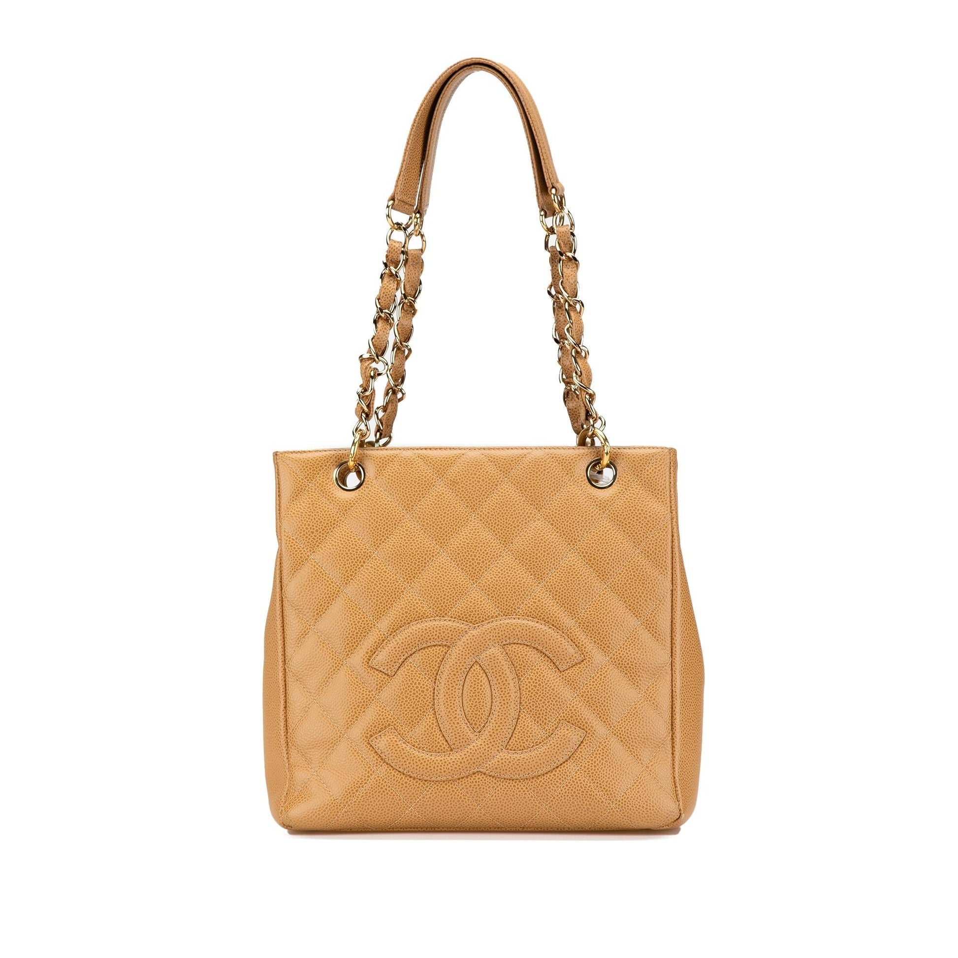 Chanel Caviar Petite Shopping Tote Bag