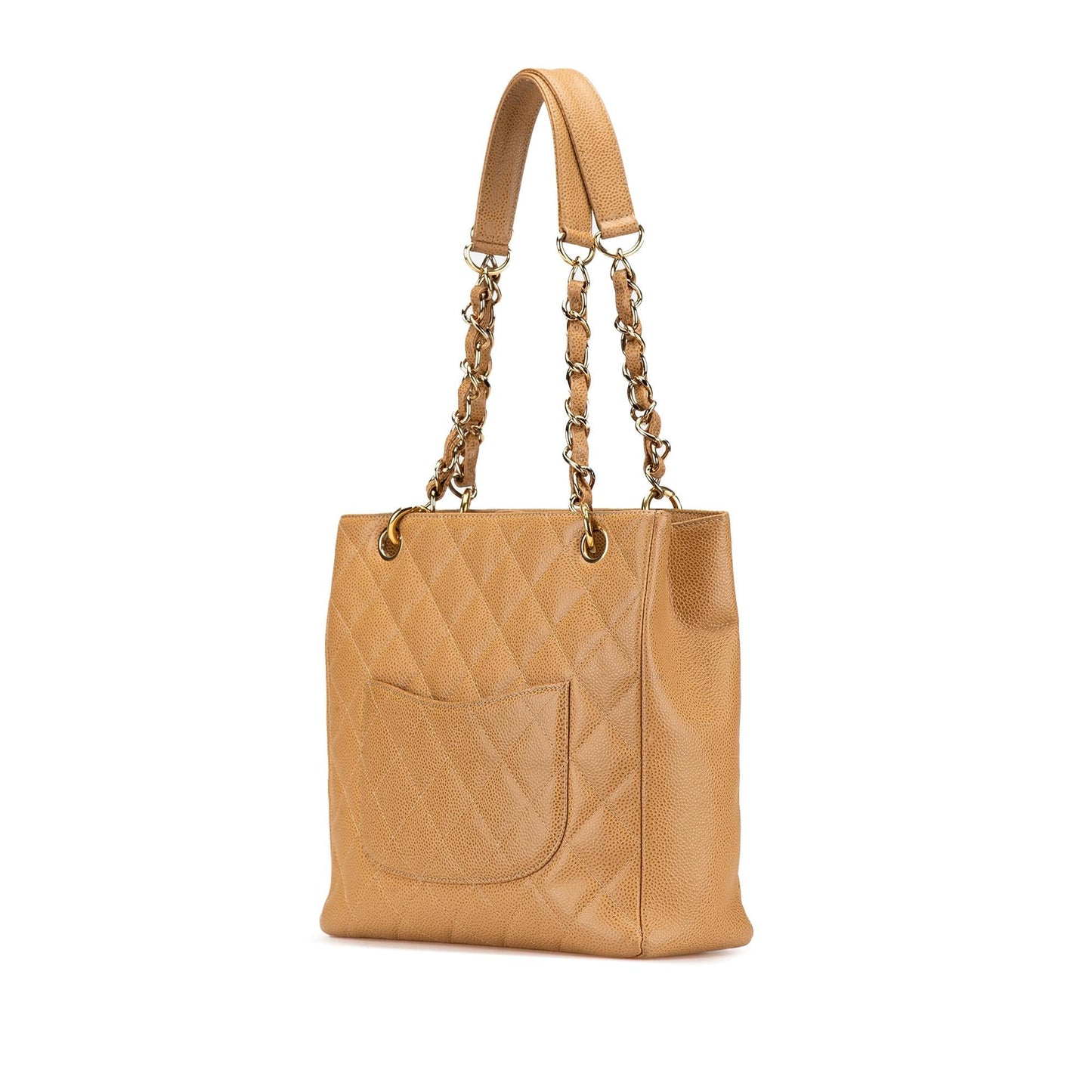 Chanel Caviar Petite Shopping Tote Bag