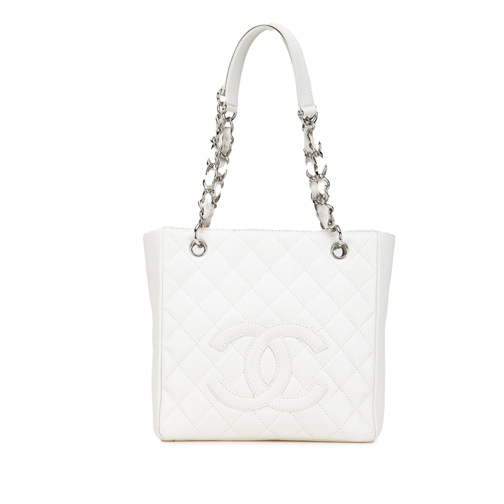 Chanel Caviar Petite Shopping Tote Bag Shopping Tote