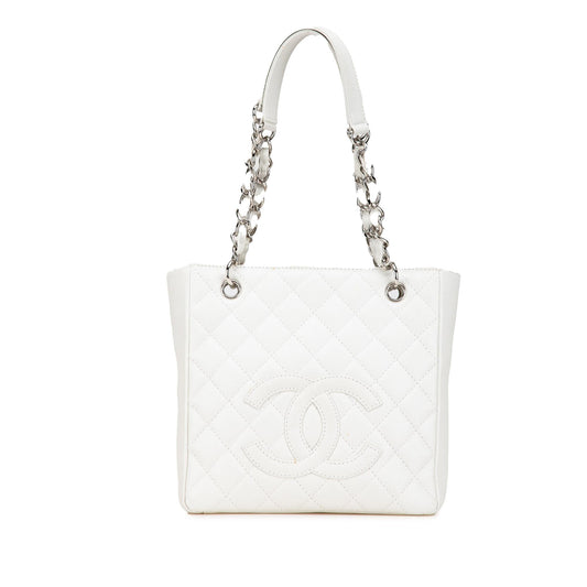 Chanel Caviar Petite Shopping Tote Bag Shopping Tote