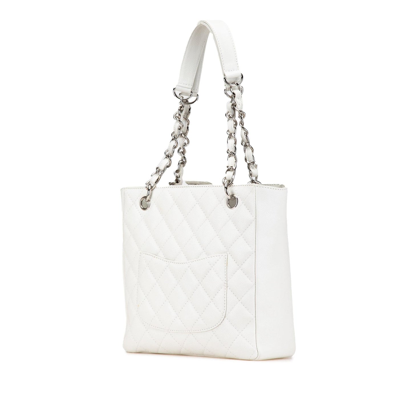 Chanel Caviar Petite Shopping Tote Bag Shopping Tote