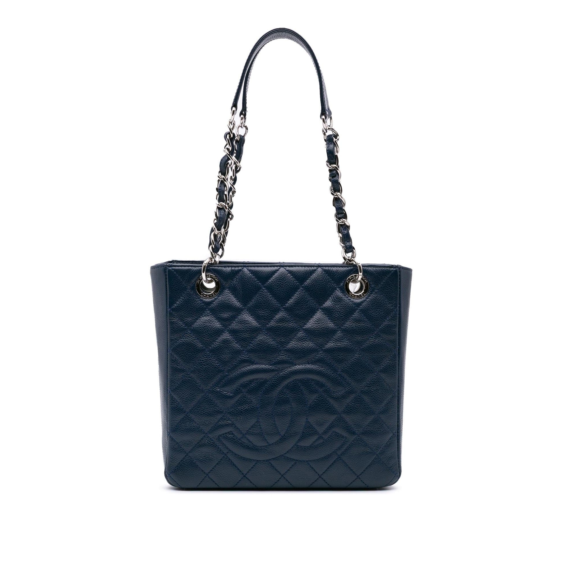 Chanel Caviar Petite Shopping Tote Bag Tote 1