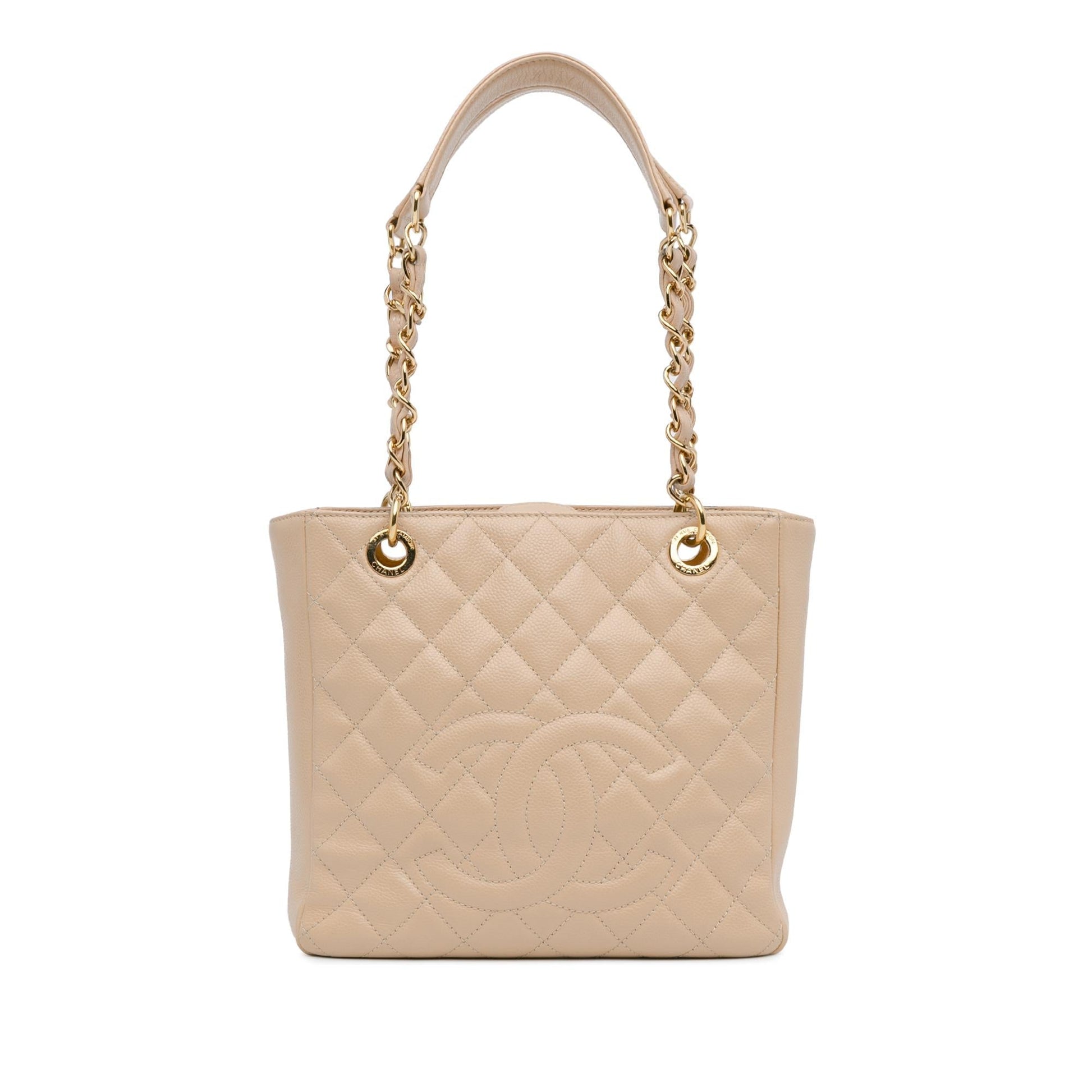 Chanel Caviar Petite Shopping Tote Bag Tote 2