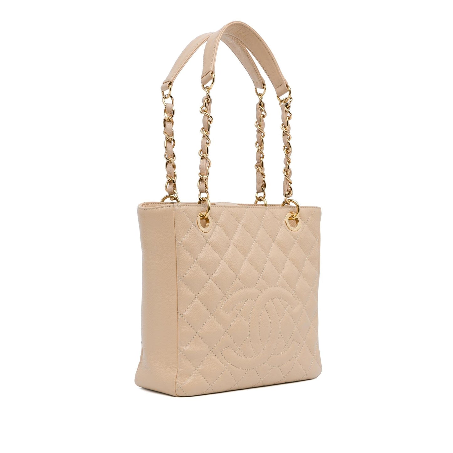 Chanel Caviar Petite Shopping Tote Bag Tote 2