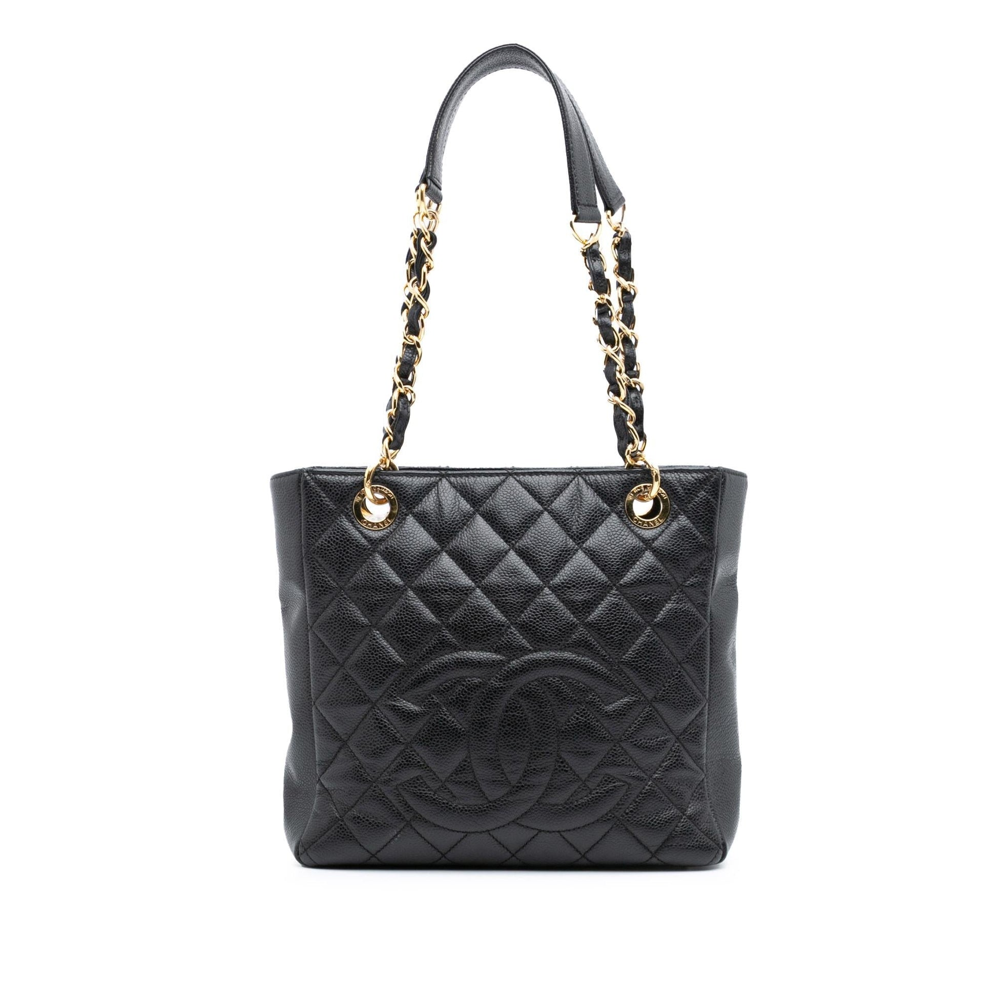 Chanel Caviar Petite Shopping Tote Bag Tote 3
