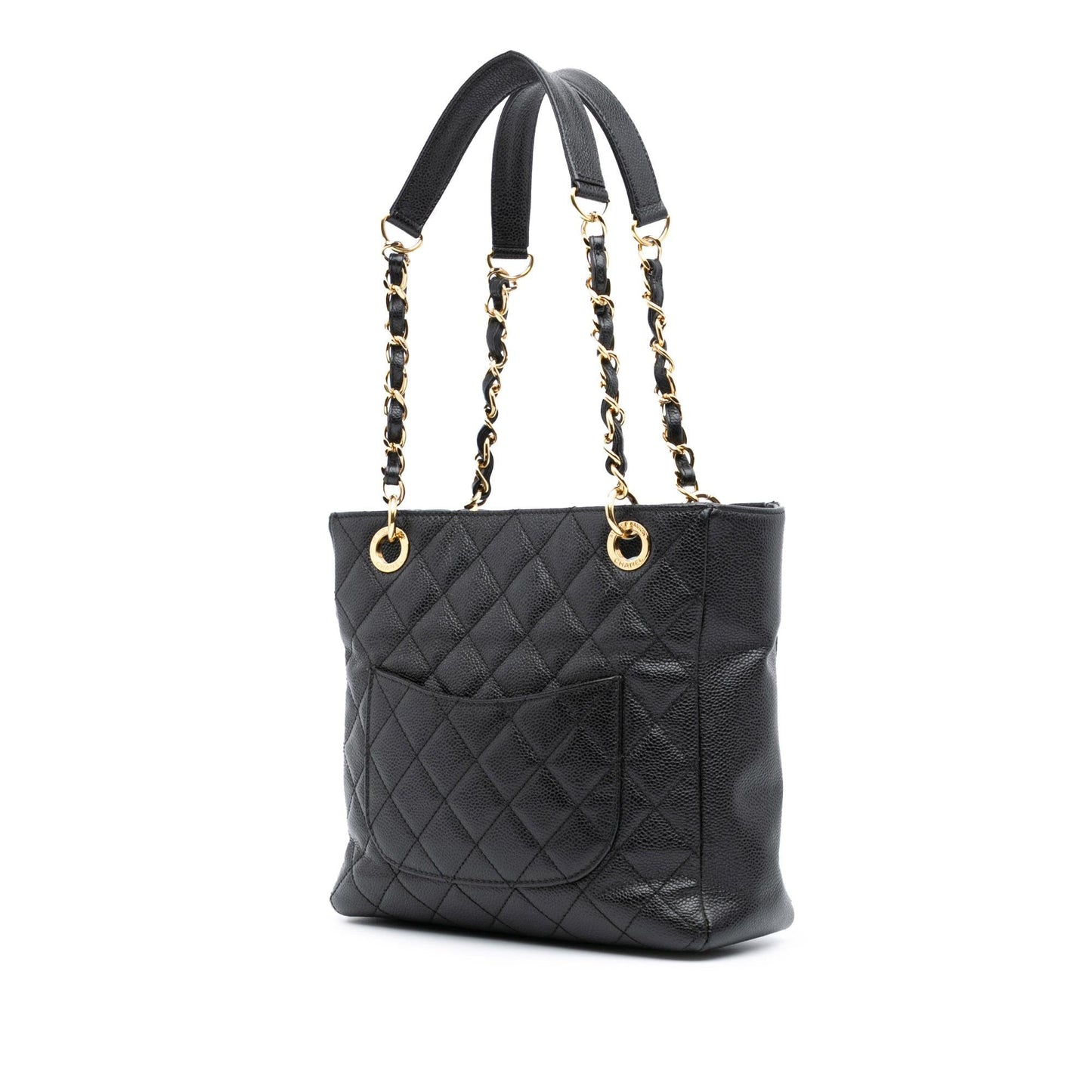 Chanel Caviar Petite Shopping Tote Bag Tote 3