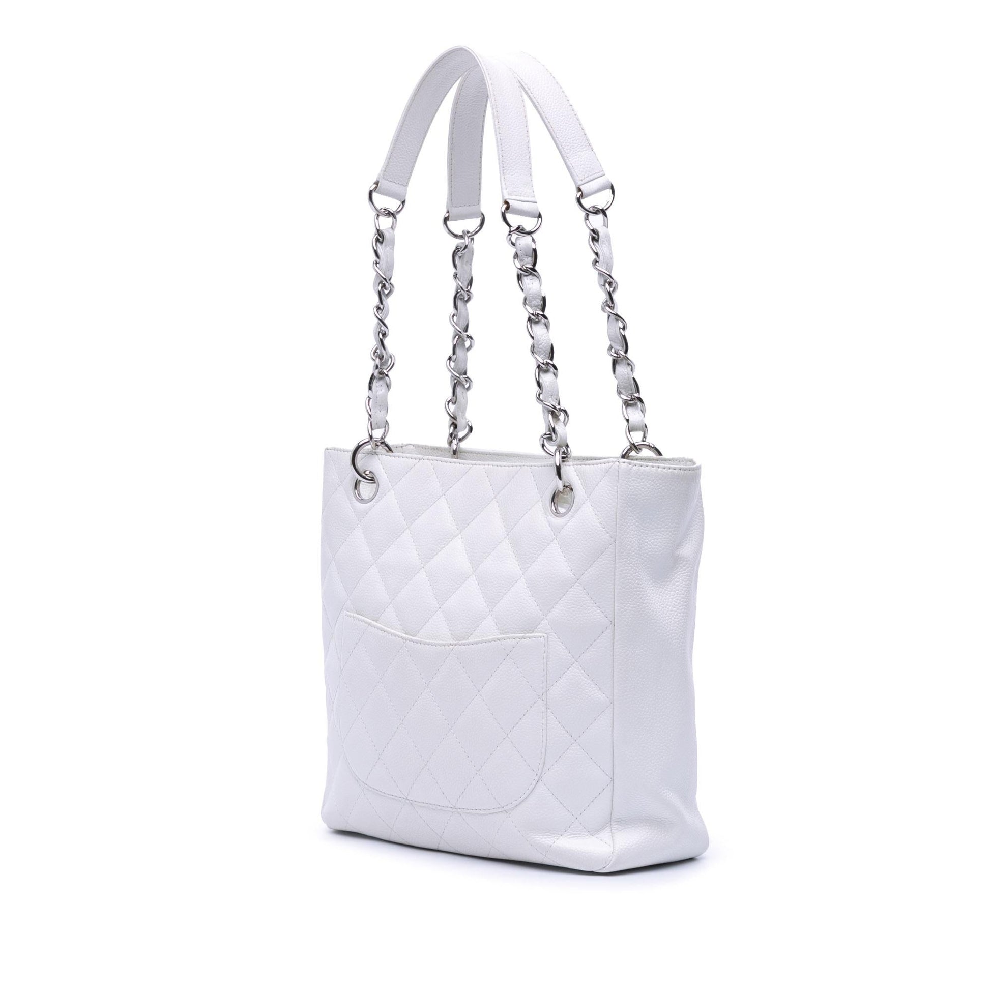 Chanel Caviar Petite Shopping Tote Bag Tote 4
