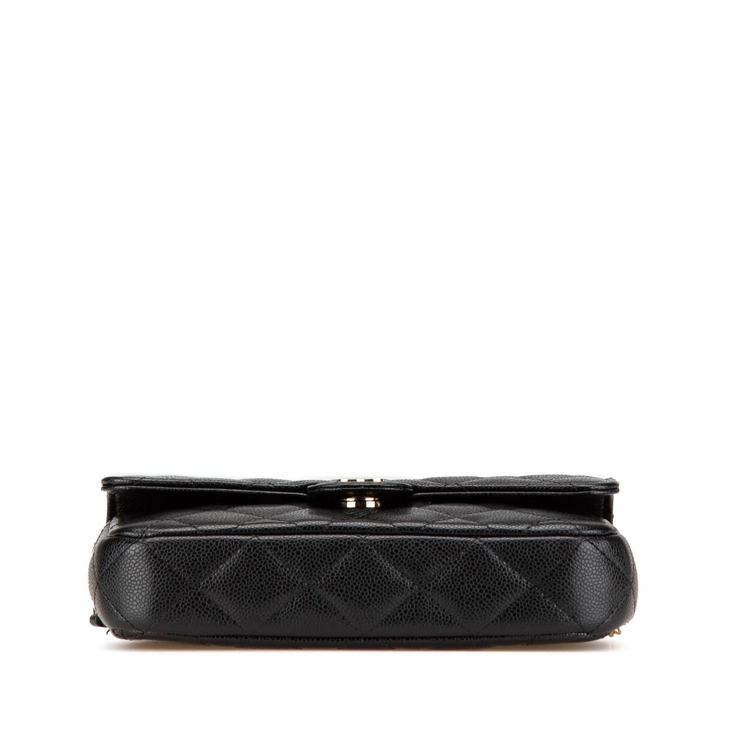 Chanel Caviar Quilted Phone Holder on Wallet Case