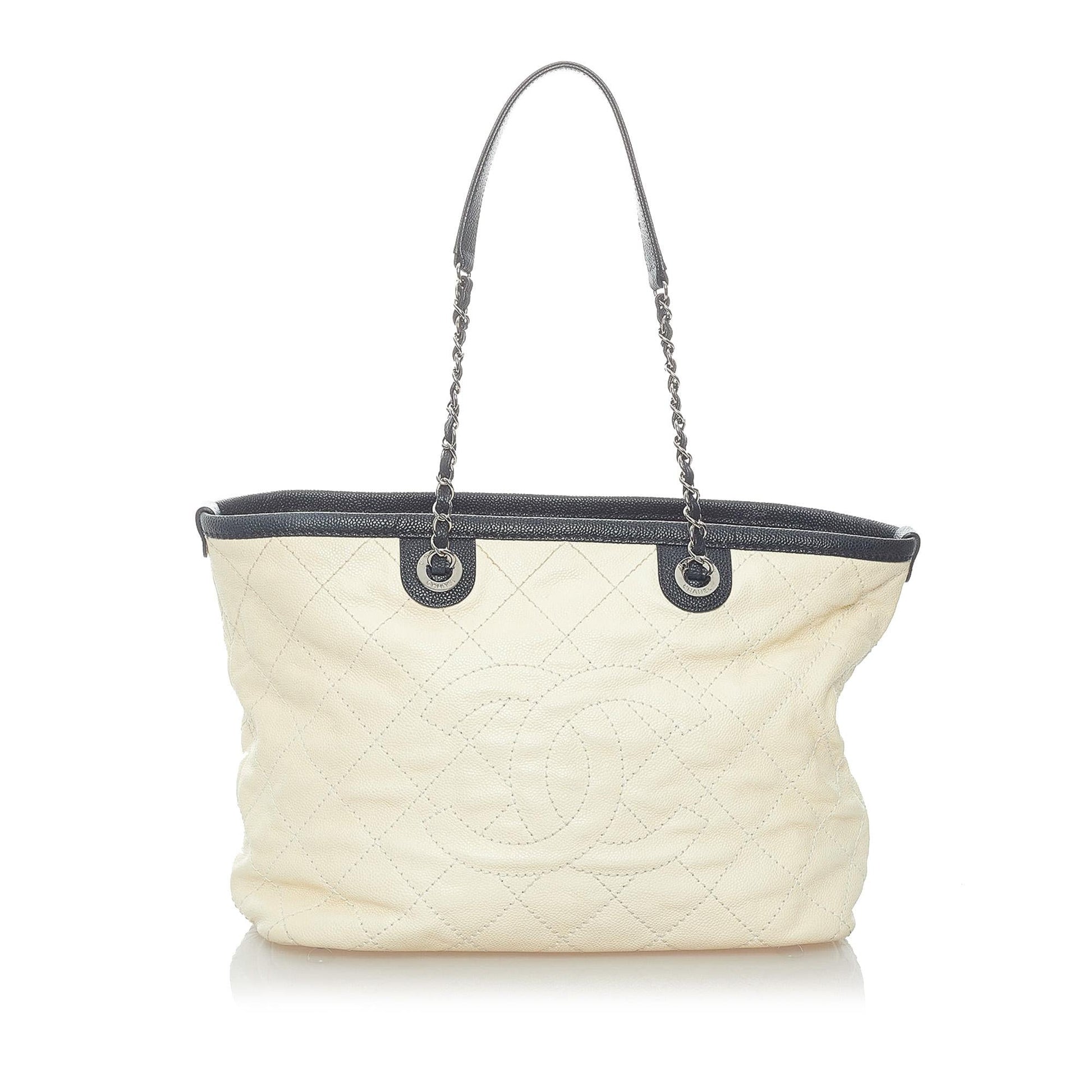 Chanel Caviar Shopping SHG Tote Bag