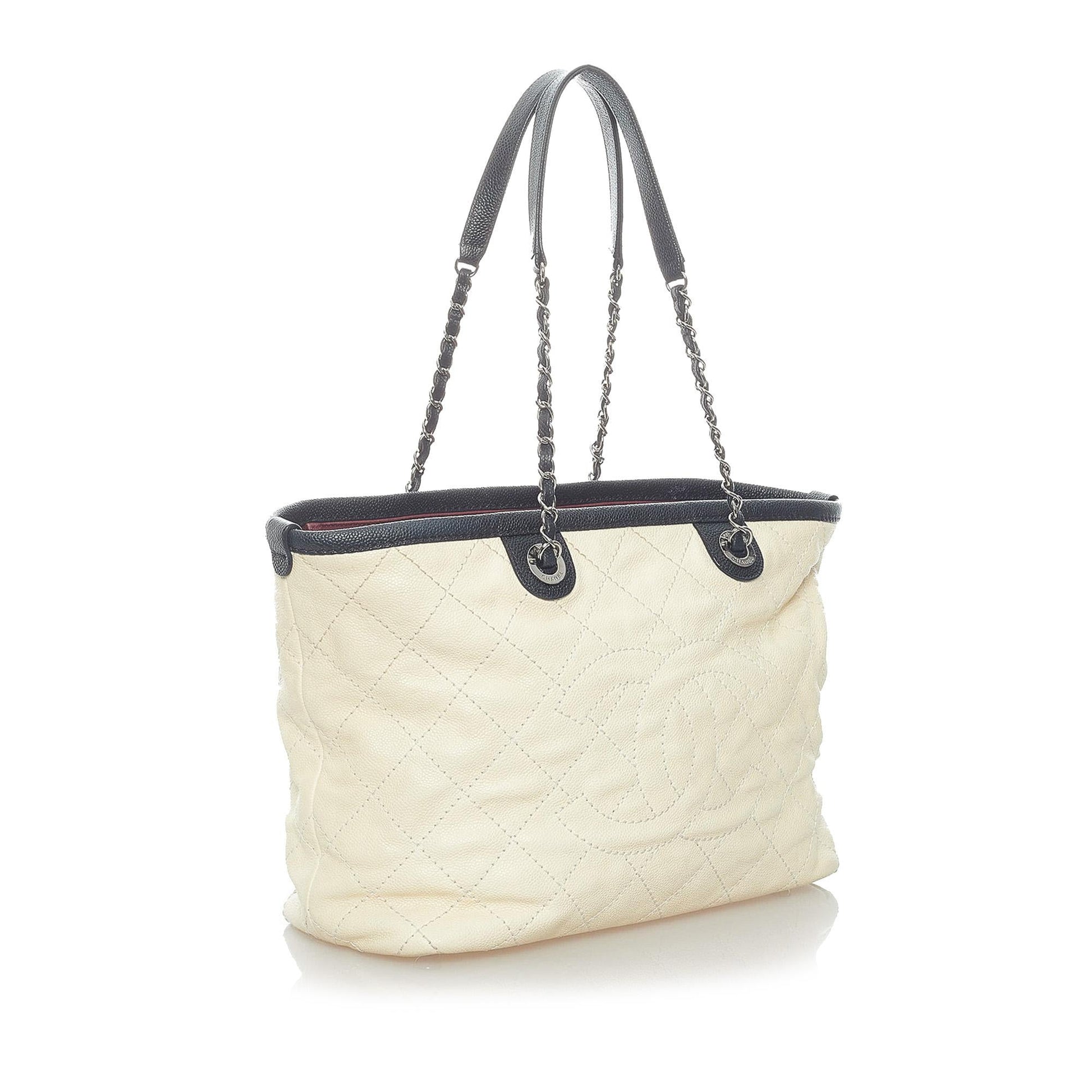 Chanel Caviar Shopping SHG Tote Bag
