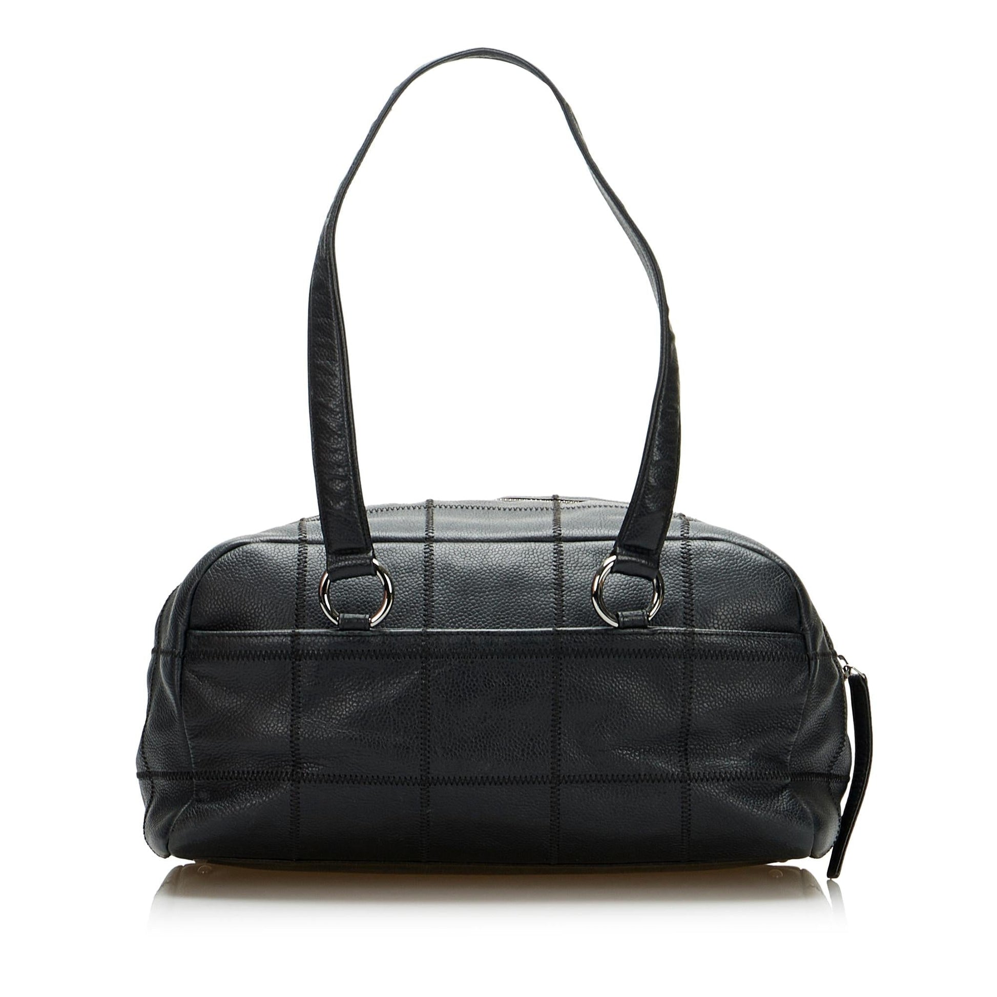 Chanel Caviar Square Stitch SHG-cRPGwC Shoulder Bag