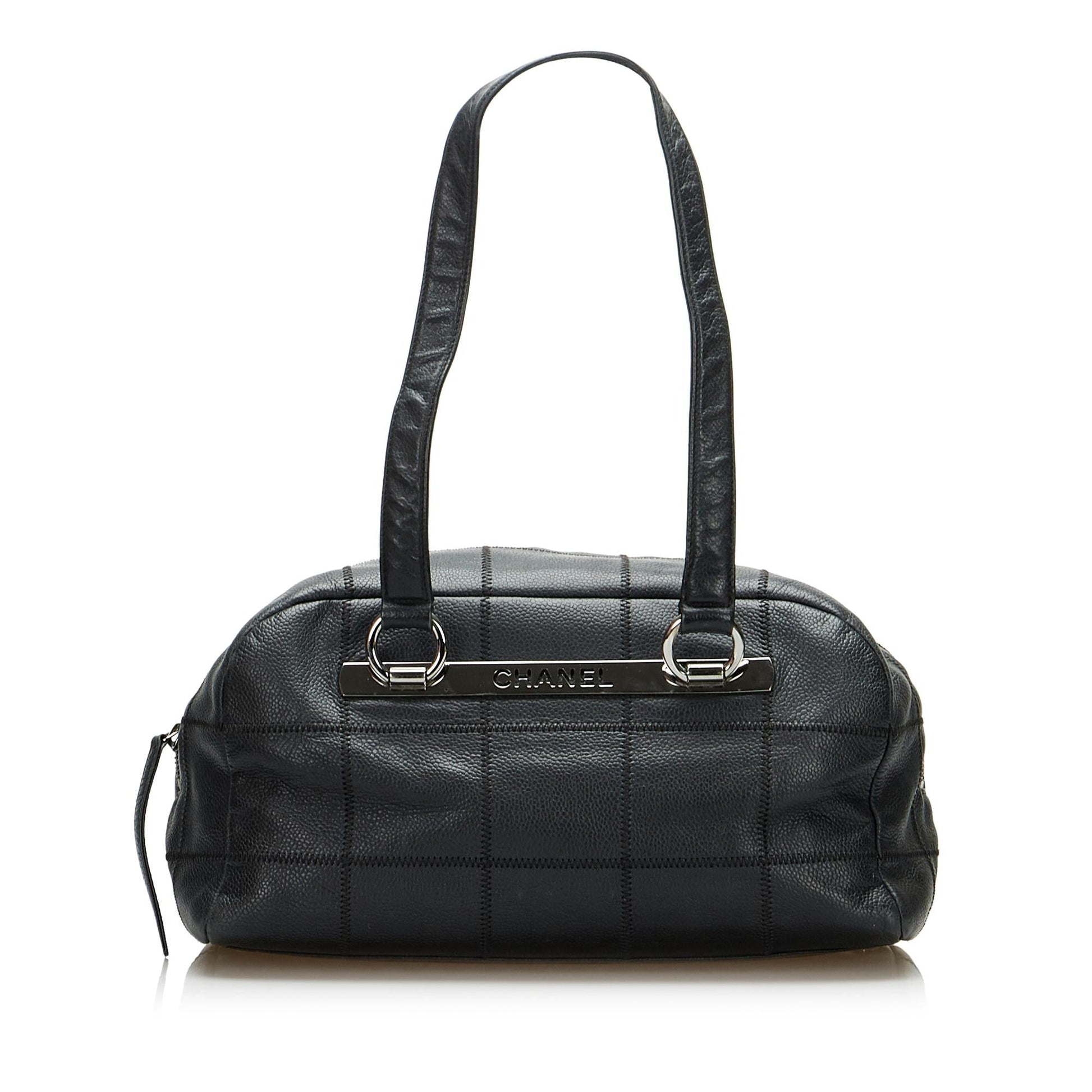 Chanel Caviar Square Stitch SHG-cRPGwC Shoulder Bag