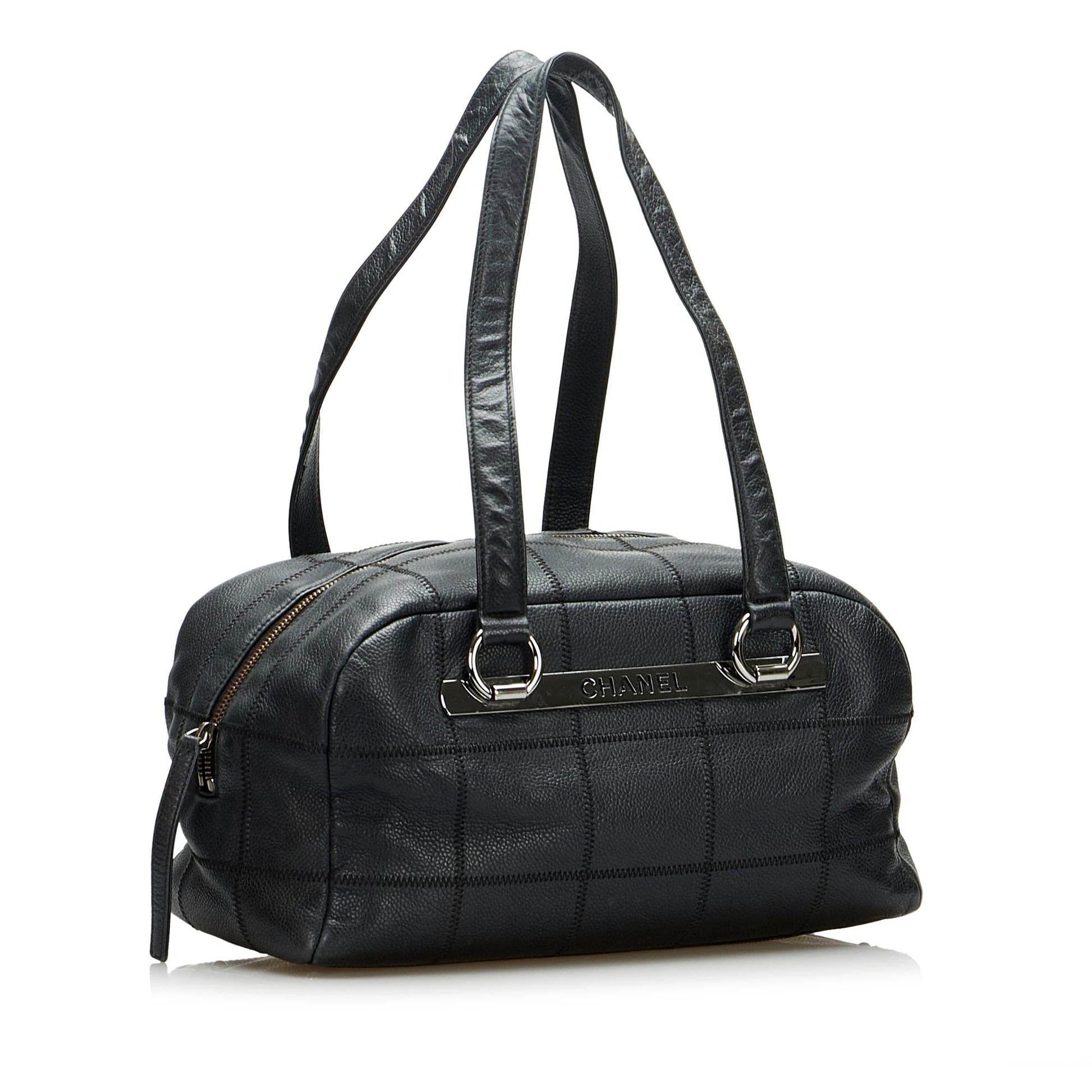 Chanel Caviar Square Stitch SHG-cRPGwC Shoulder Bag