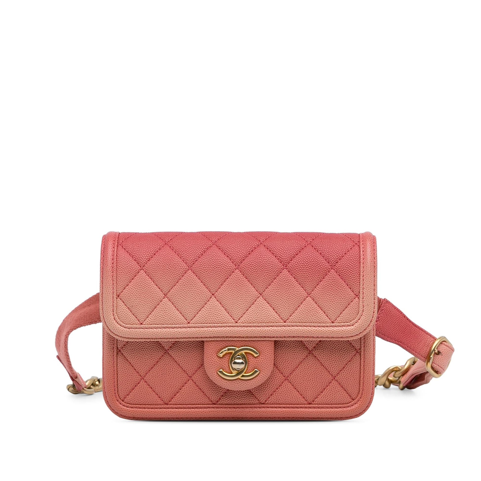 Chanel Caviar Sunset On Sea Flap Belt Bag 1