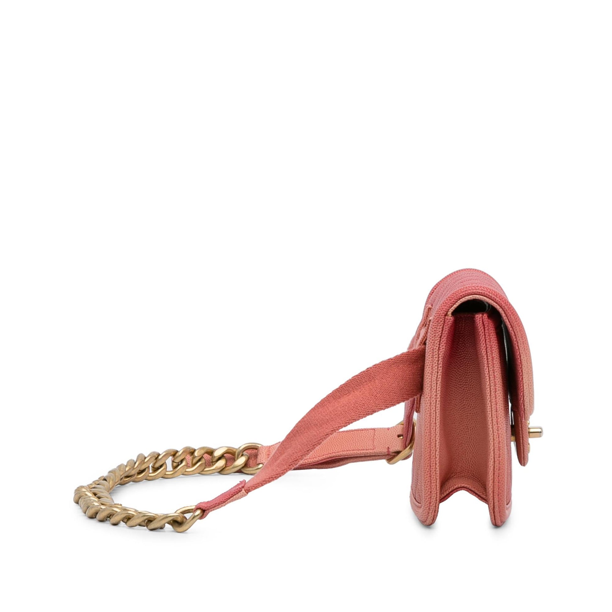 Chanel Caviar Sunset On Sea Flap Belt Bag 5