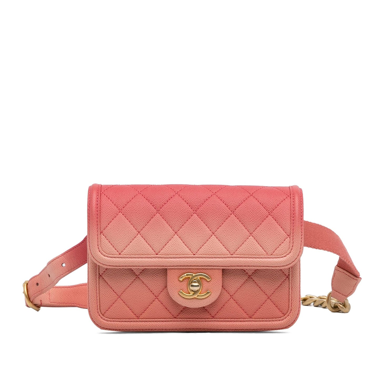 Chanel Caviar Sunset On Sea Flap Belt Bag 6