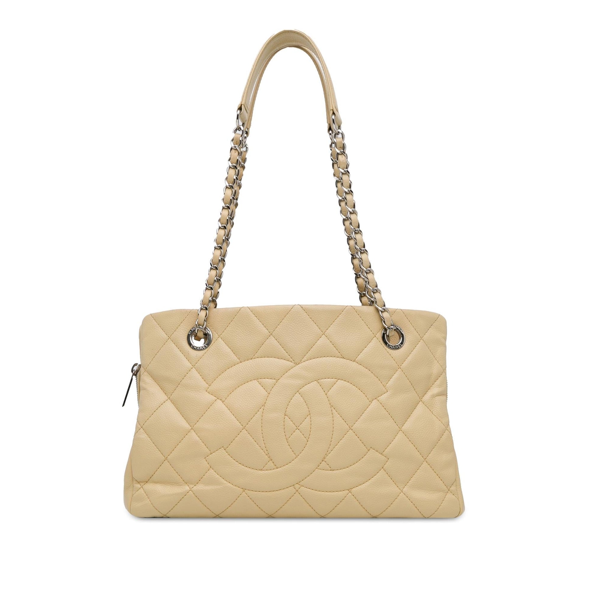Chanel Caviar Timeless Cc Soft Shopper Tote (Shg-Zzmmws)