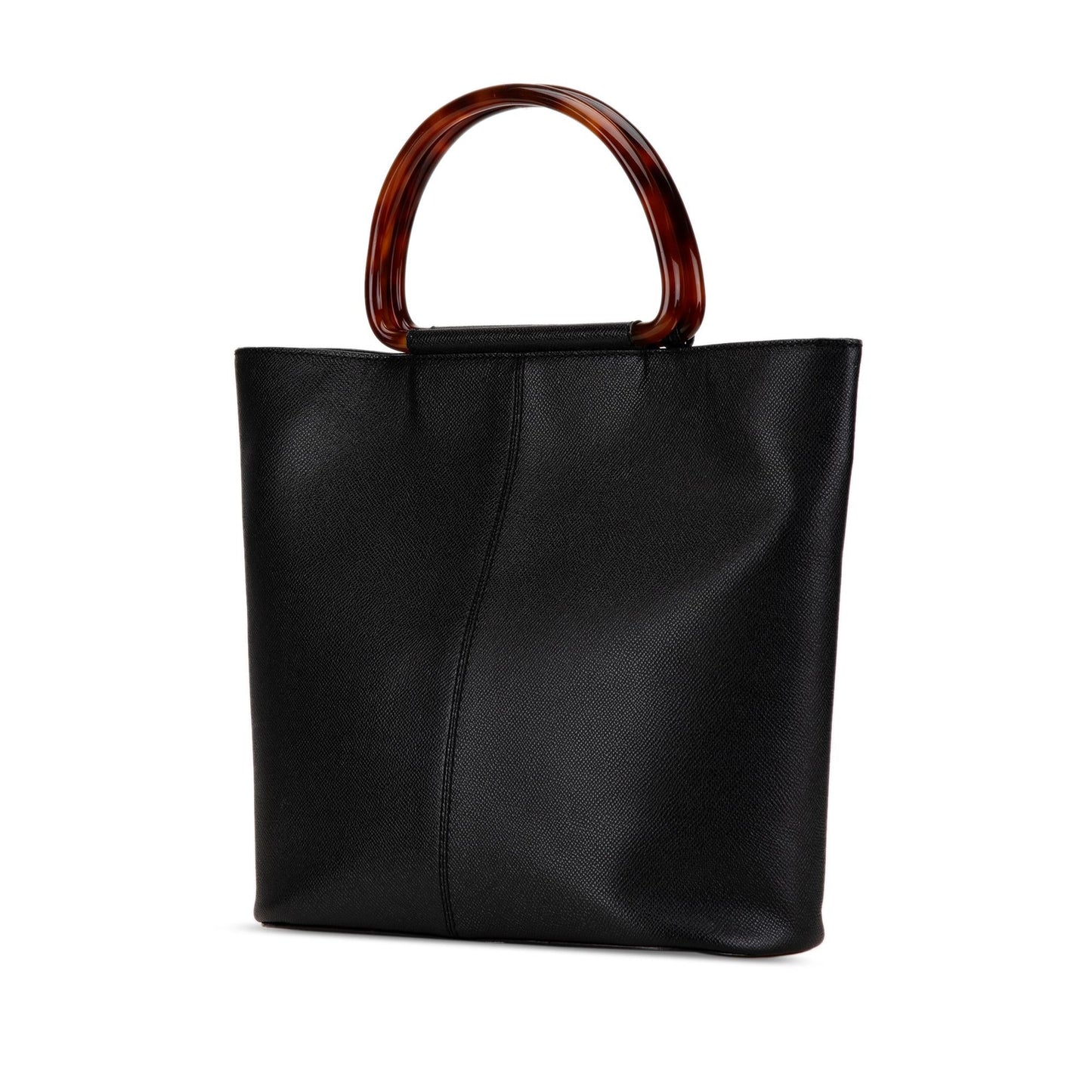Chanel Caviar Tortoise Top Handle Tote Bag Tote 1
