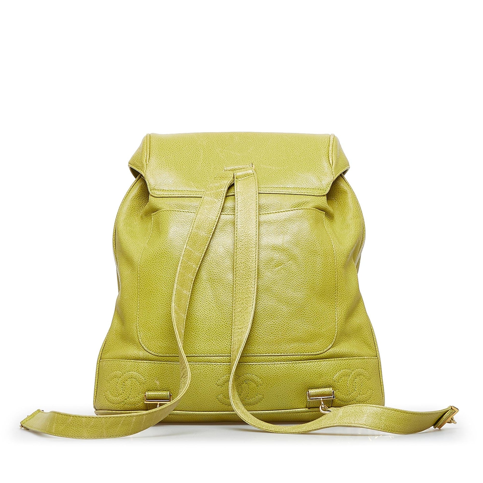 Chanel Caviar Triple CC Backpack SHG-vH5tMw