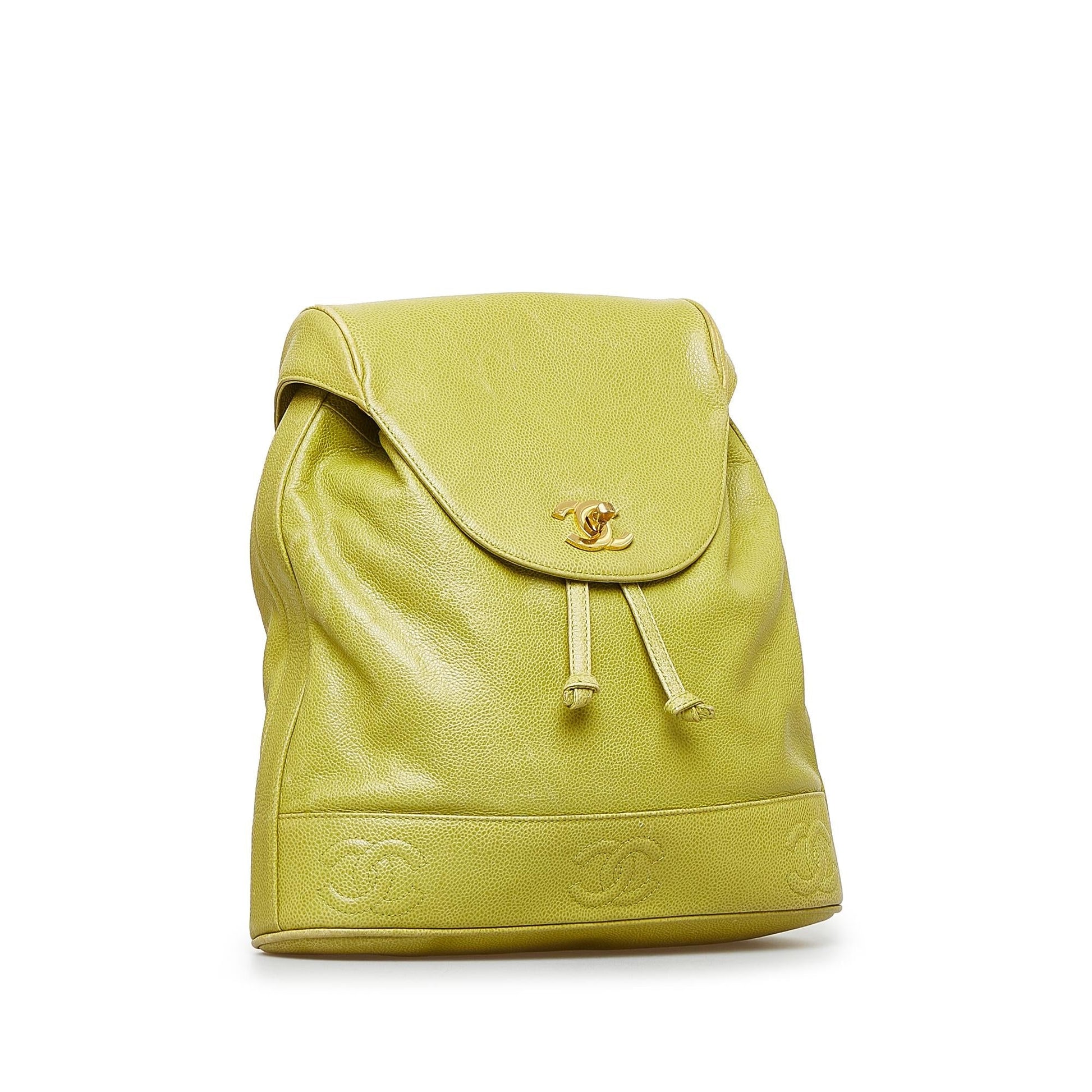 Chanel Caviar Triple CC Backpack SHG-n1pWPE