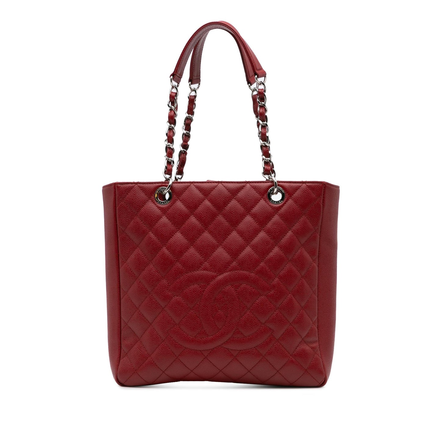 Chanel Caviar Vertical Grand Shopping Tote Bag