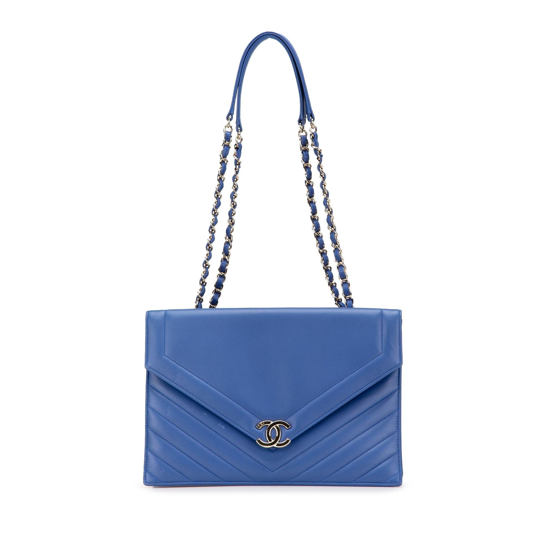Chanel Chevron Calfskin Coco Envelope Shoulder Bag Bag 2