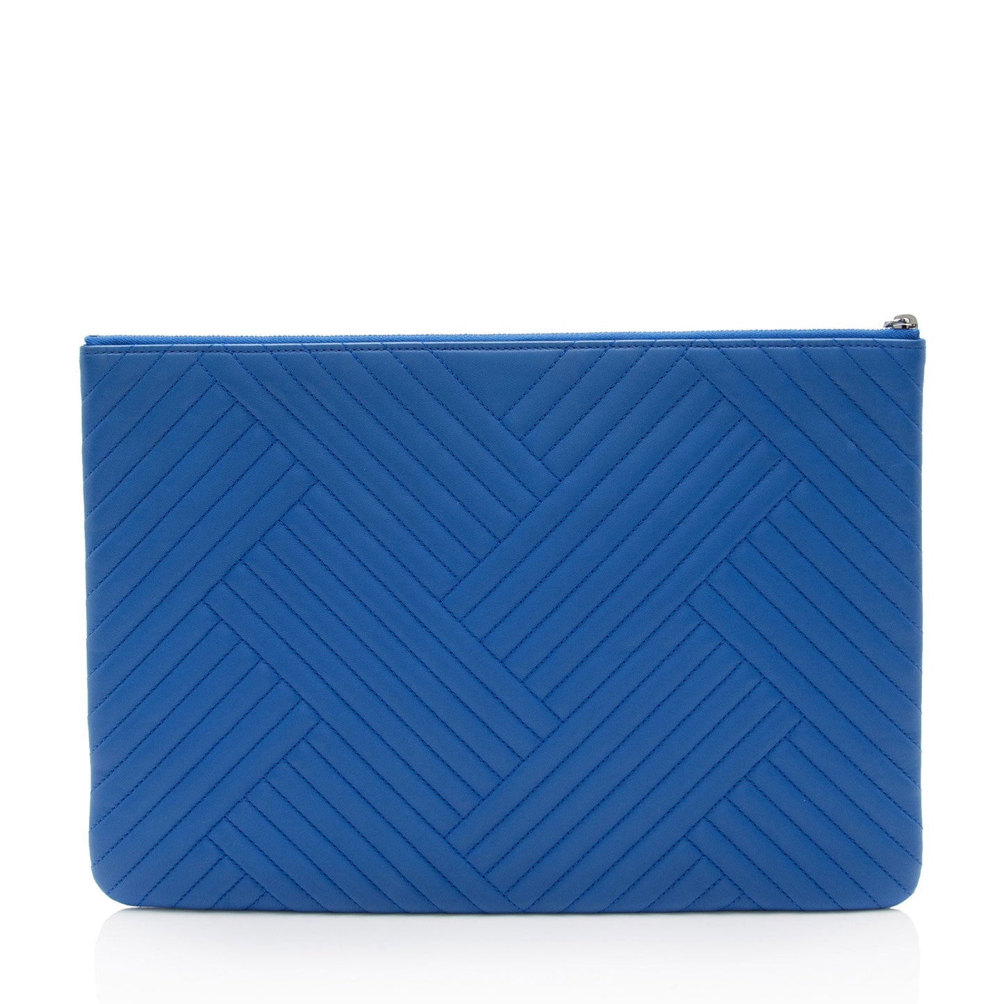 Chanel Chevron Lambskin O- SHF-xDcooa Handbag