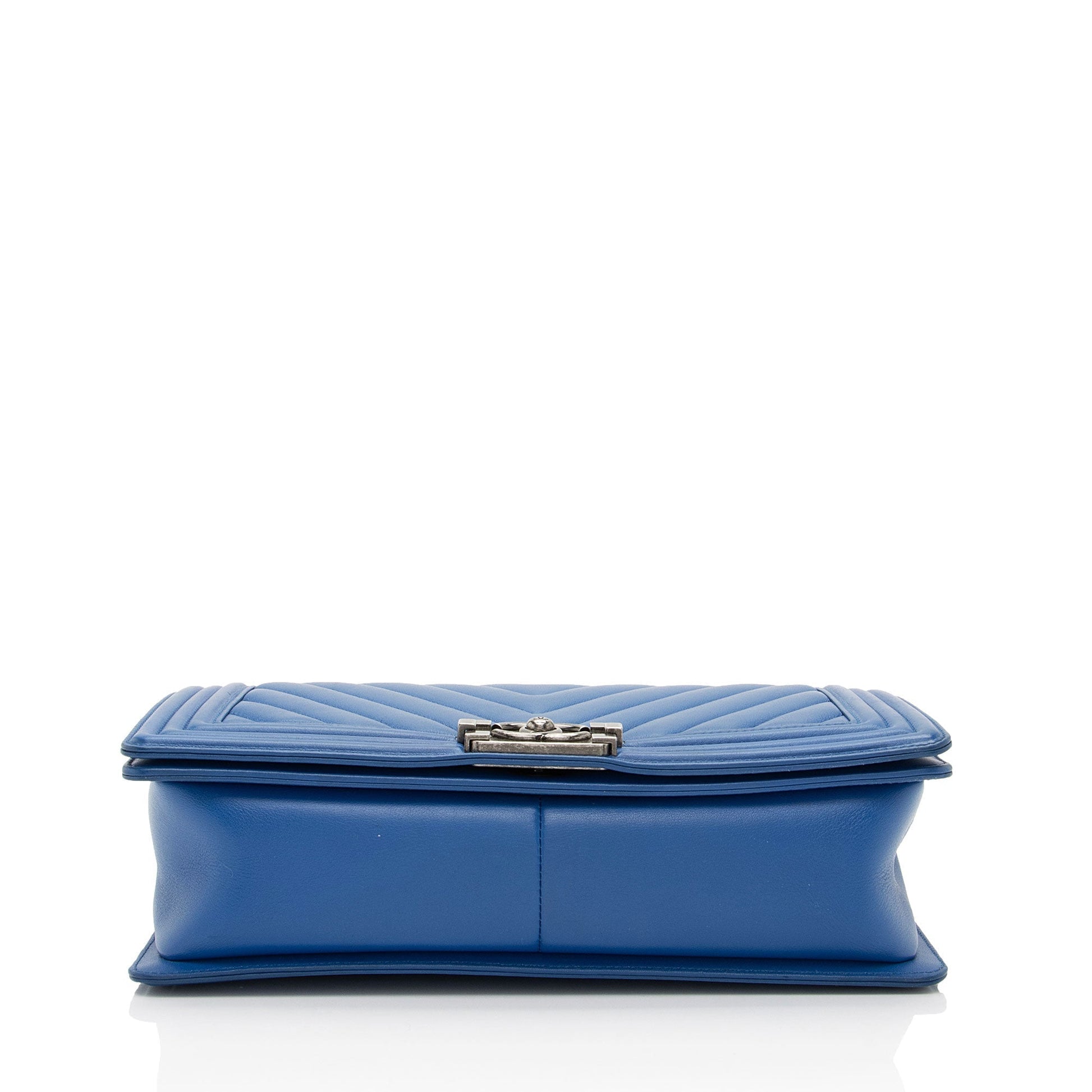 Chanel Chevron Lambskin New Medium Boy Bag (SHF-LBsLUP)
