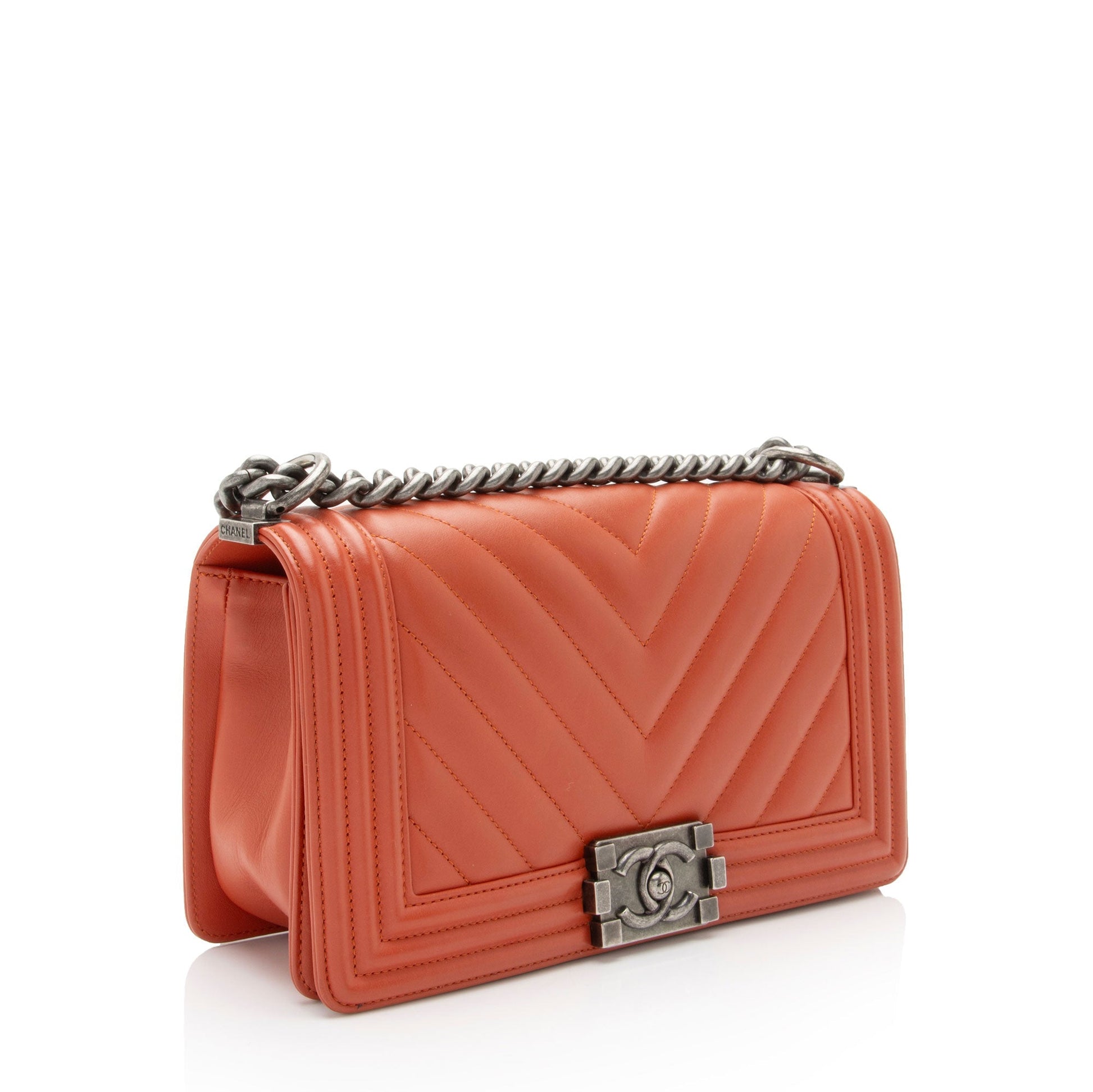 Chanel Chevron Lambskin Old Boy SHF-ve5YS5 Handbag