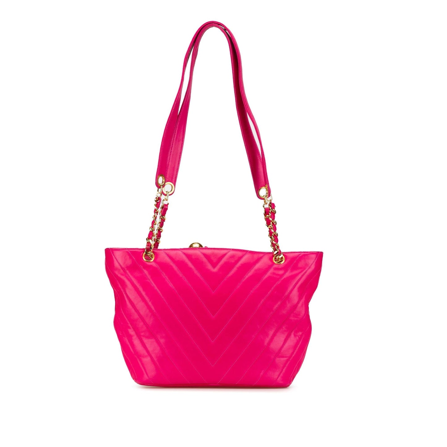Chanel Chevron Lambskin Tote Bag Tote 1