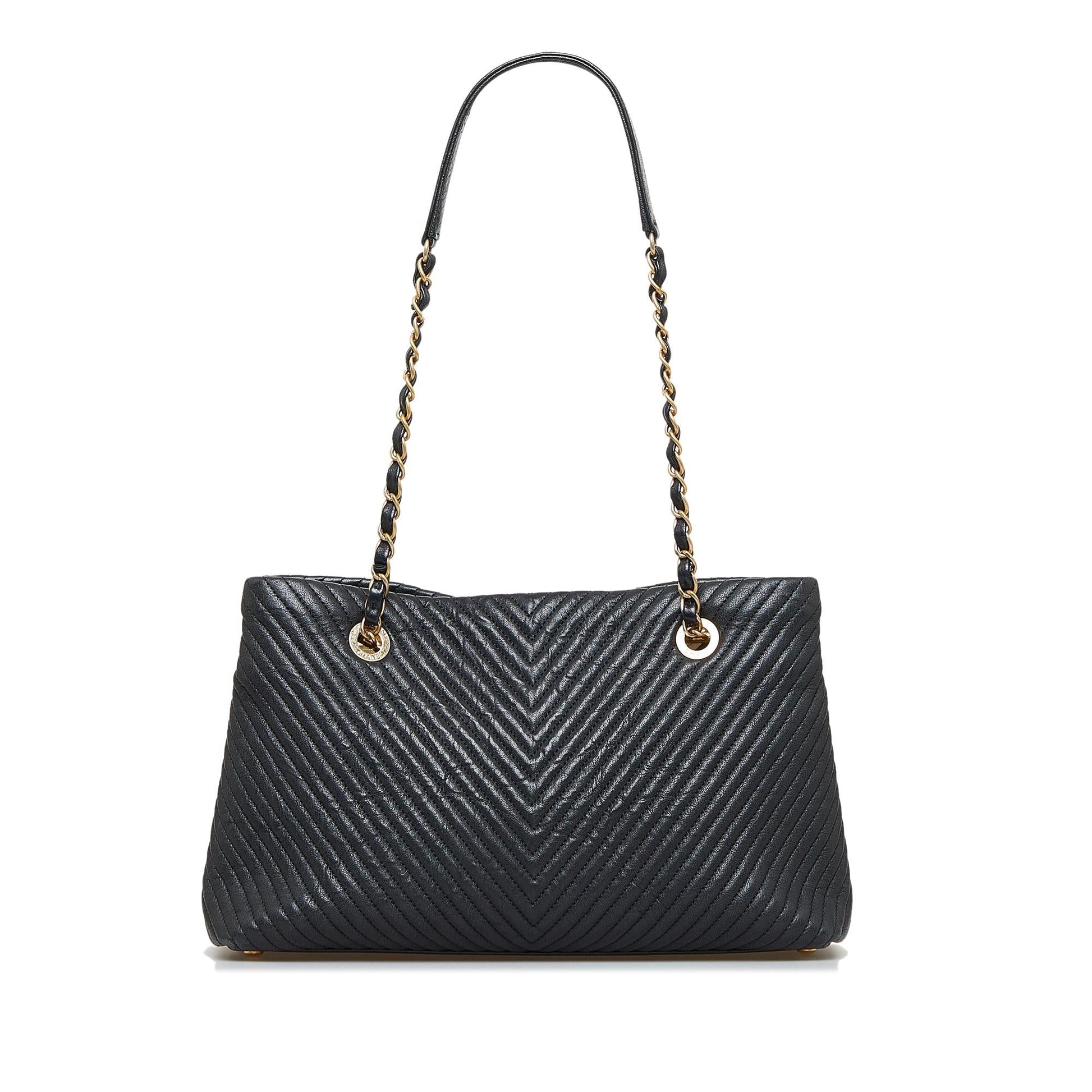 Chanel Chevron SHG-twjPri Tote Bag
