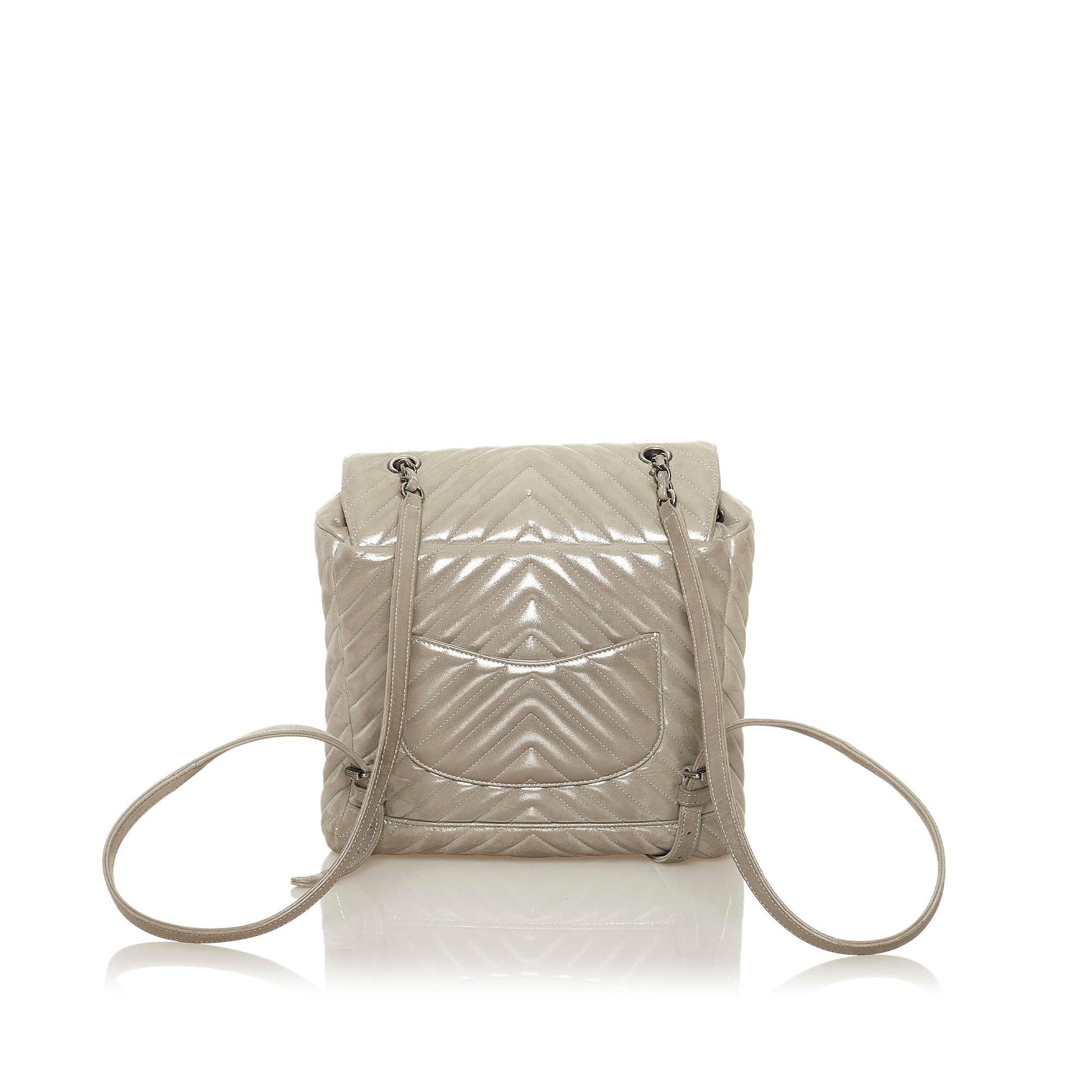 Chanel Chevron Urban Spirit Backpack SHG-Cj0BUd