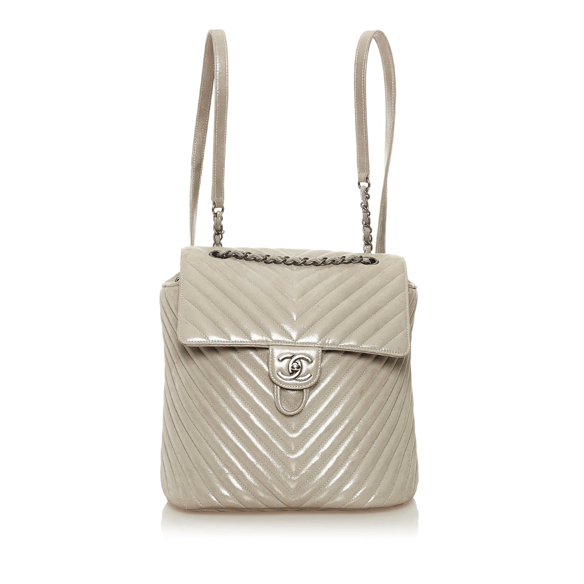 Chanel Chevron Urban Spirit Backpack SHG-Cj0BUd