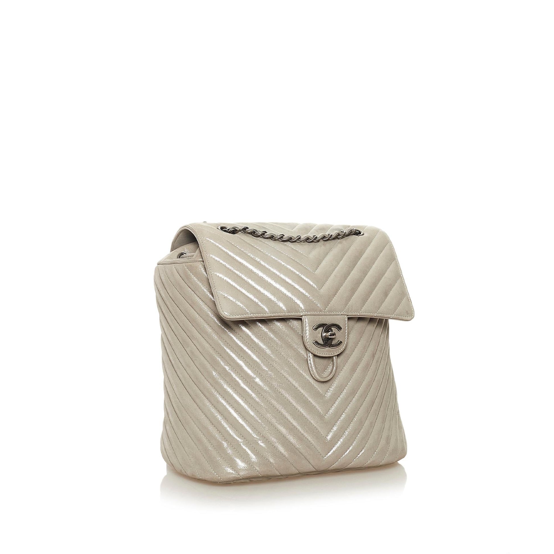 Chanel Chevron Urban Spirit Backpack SHG-Cj0BUd