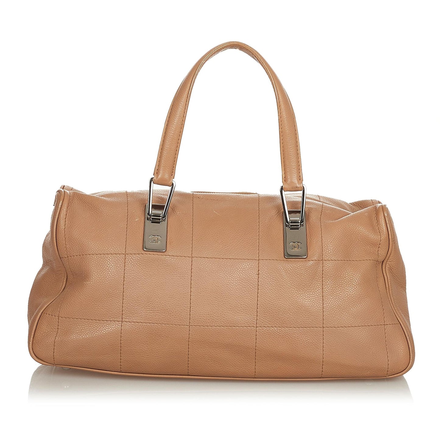 Chanel Choco Bar Caviar SHG Leather Handbag 3