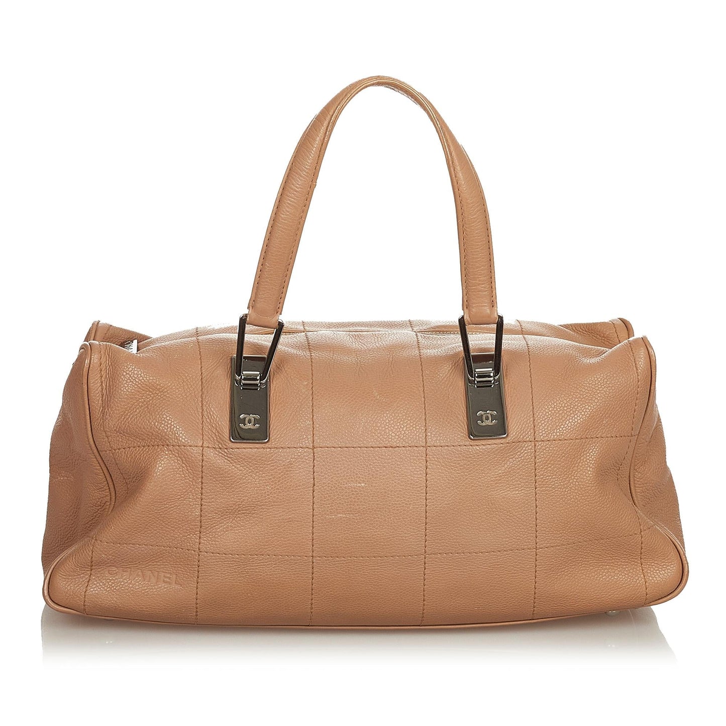 Chanel Choco Bar Caviar SHG Leather Handbag 3