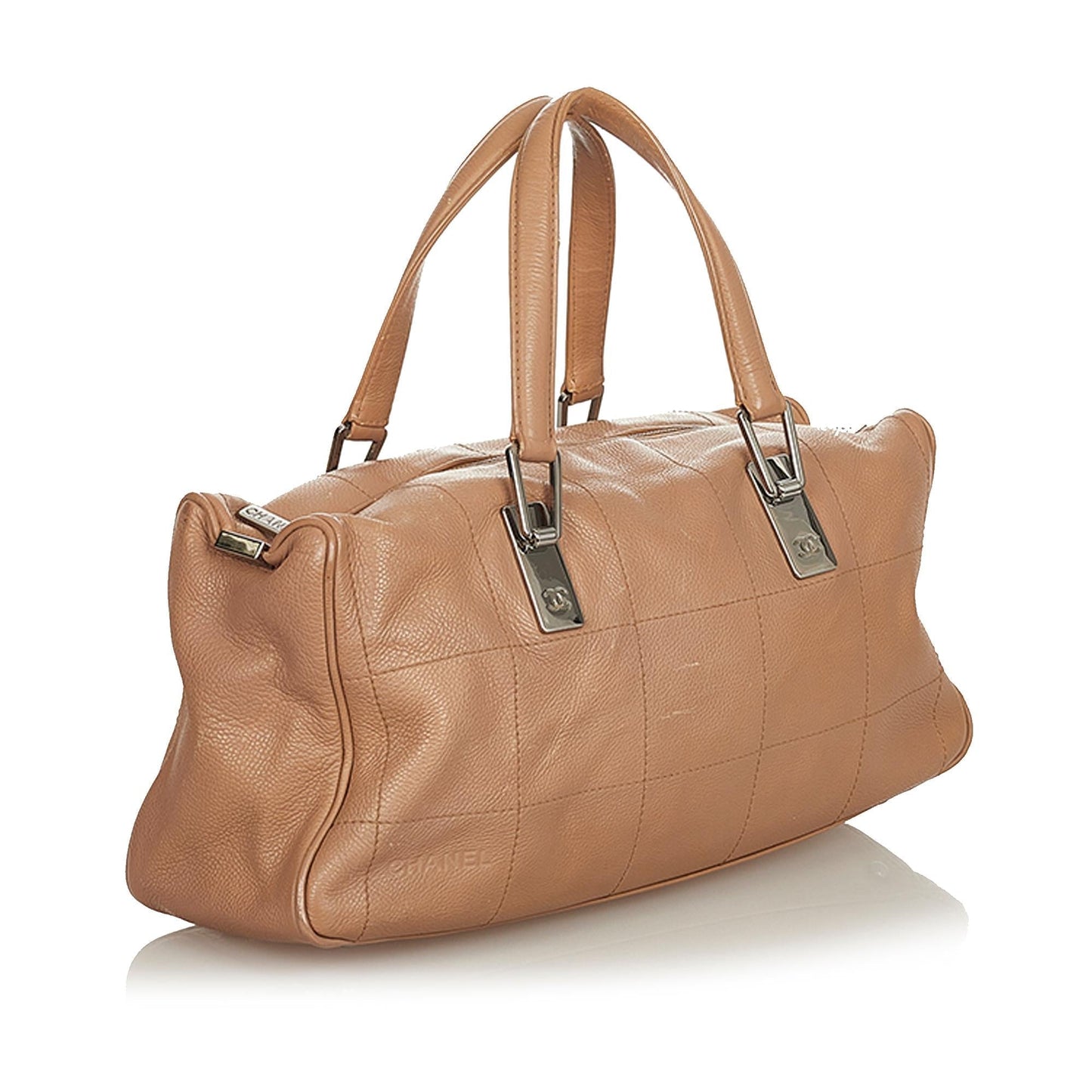 Chanel Choco Bar Caviar SHG Leather Handbag 3