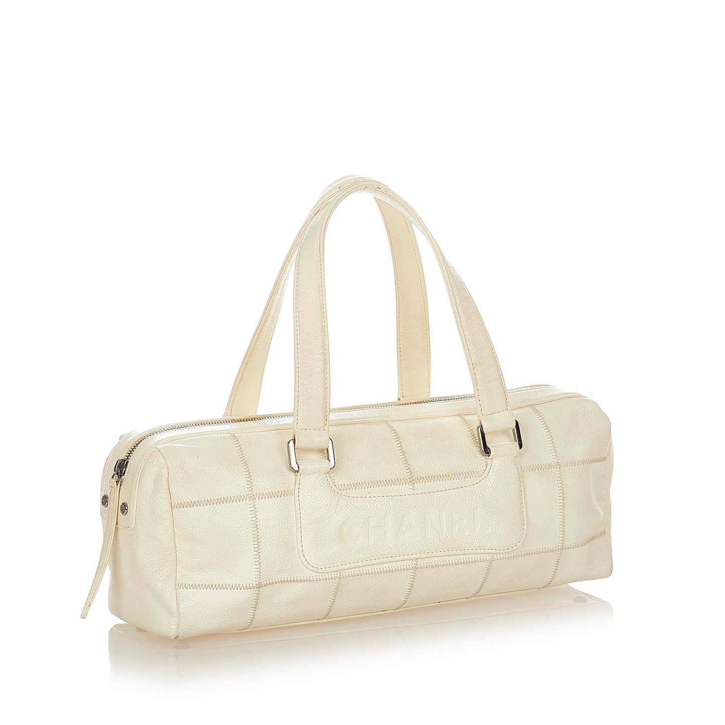 Chanel Choco Bar Caviar SHG Leather Handbag Handbag Shg