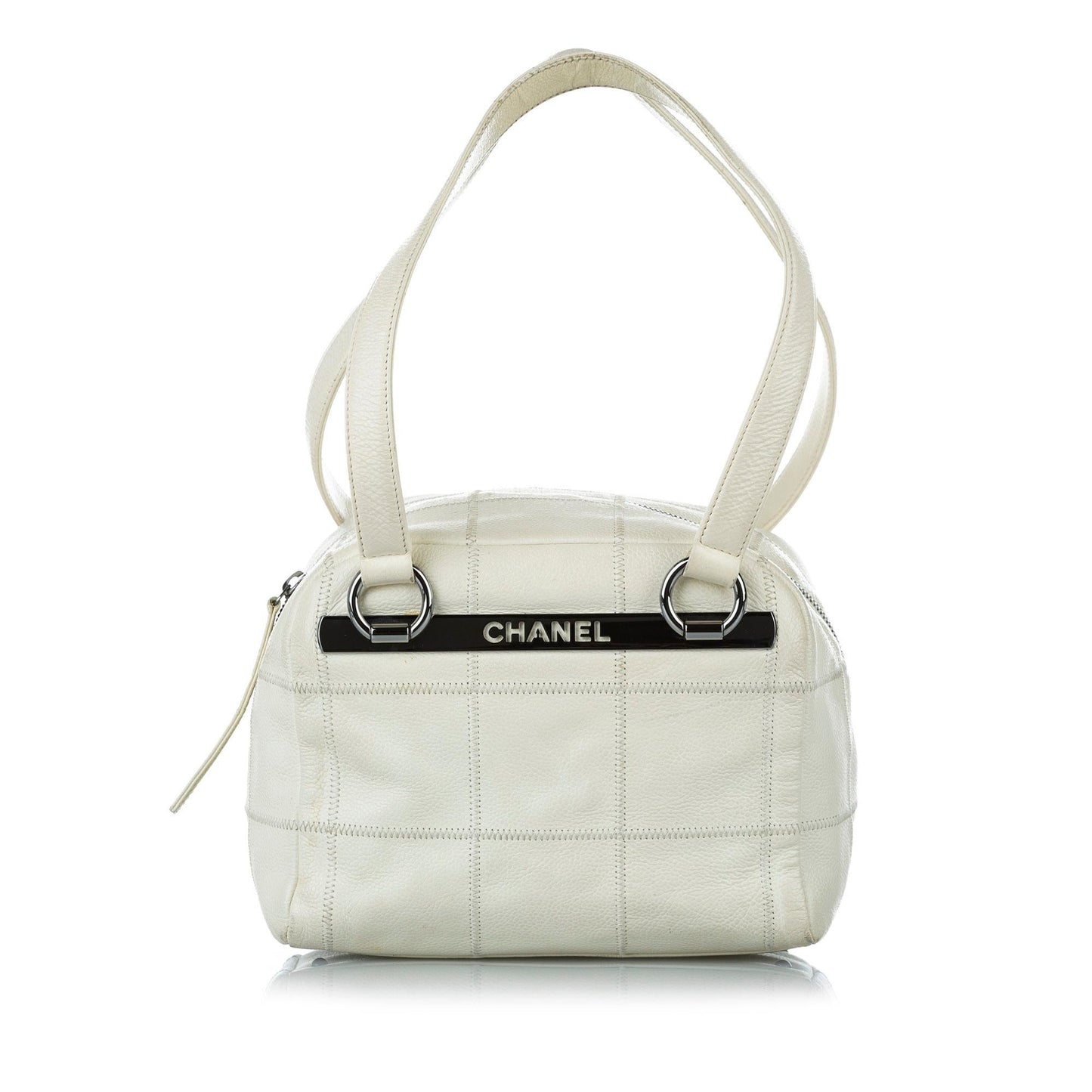 Chanel Choco Bar Caviar SHG Leather Shoulder Bag Bag Shg