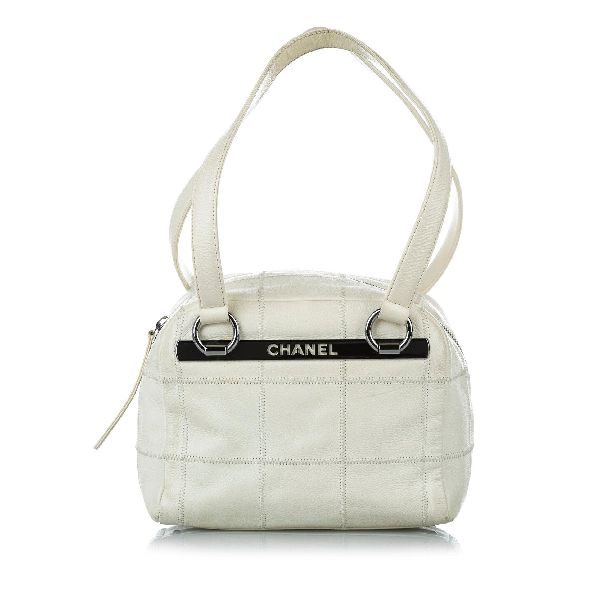 Chanel Choco Bar Caviar SHG Leather Shoulder Bag Bag Shg
