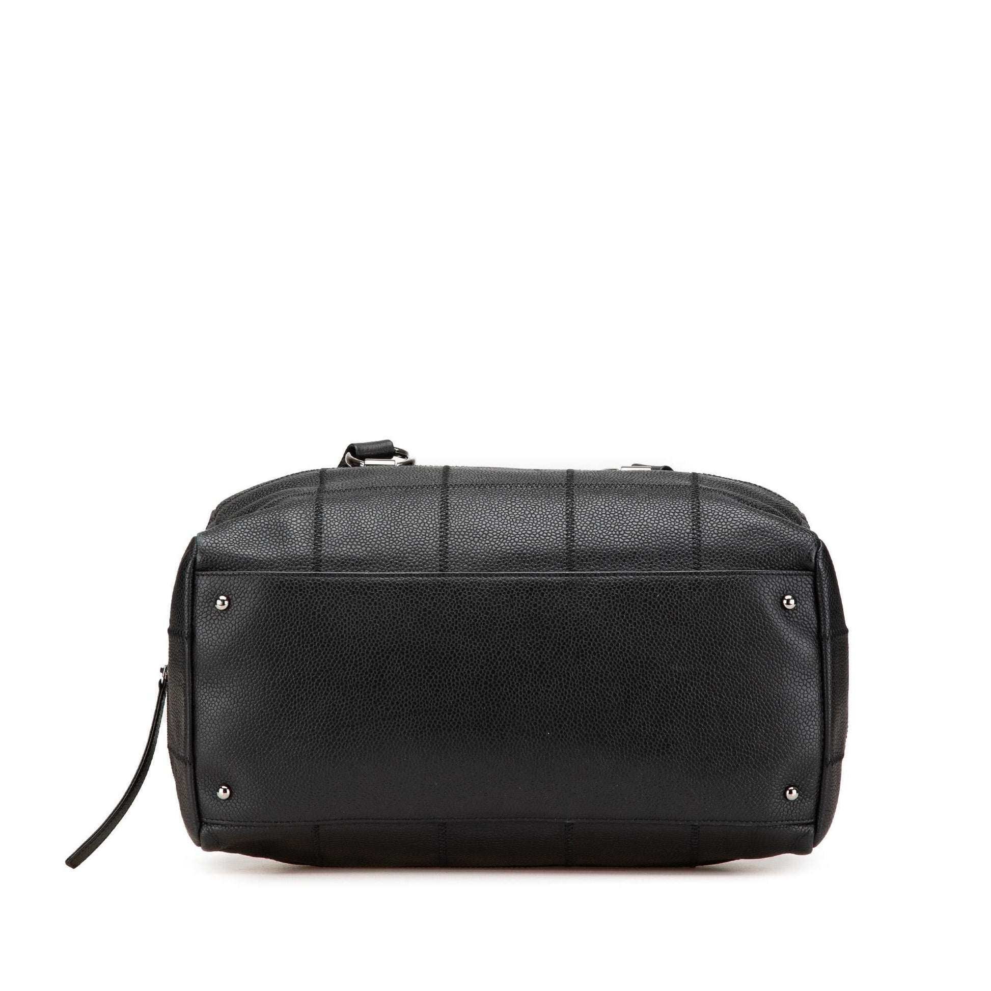 Chanel Choco Bar Caviar Shoulder Bag Bag 1