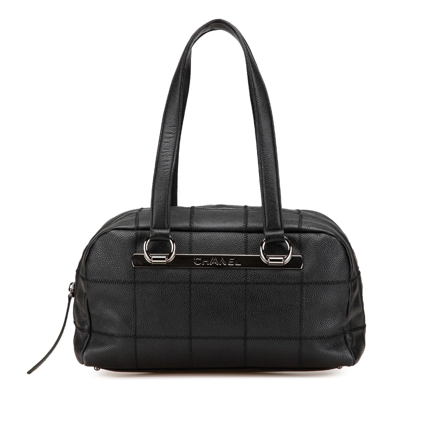 Chanel Choco Bar Caviar Shoulder Bag Bag 1