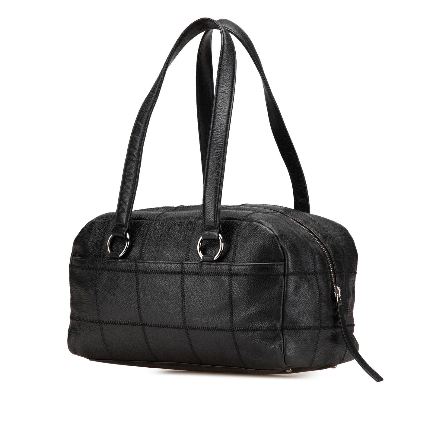 Chanel Choco Bar Caviar Shoulder Bag Bag 1